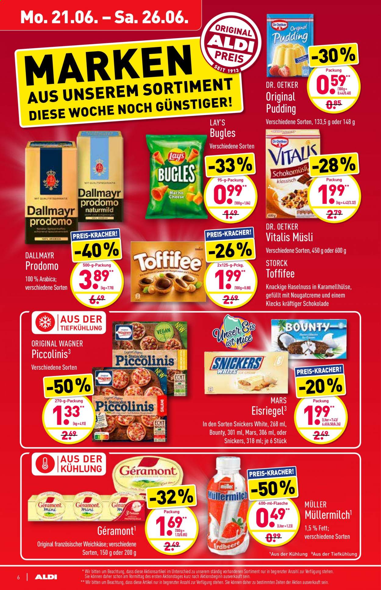 ALDI Nord Prospekte  - 21.06.2021 - 26.06.2021. Seite 6