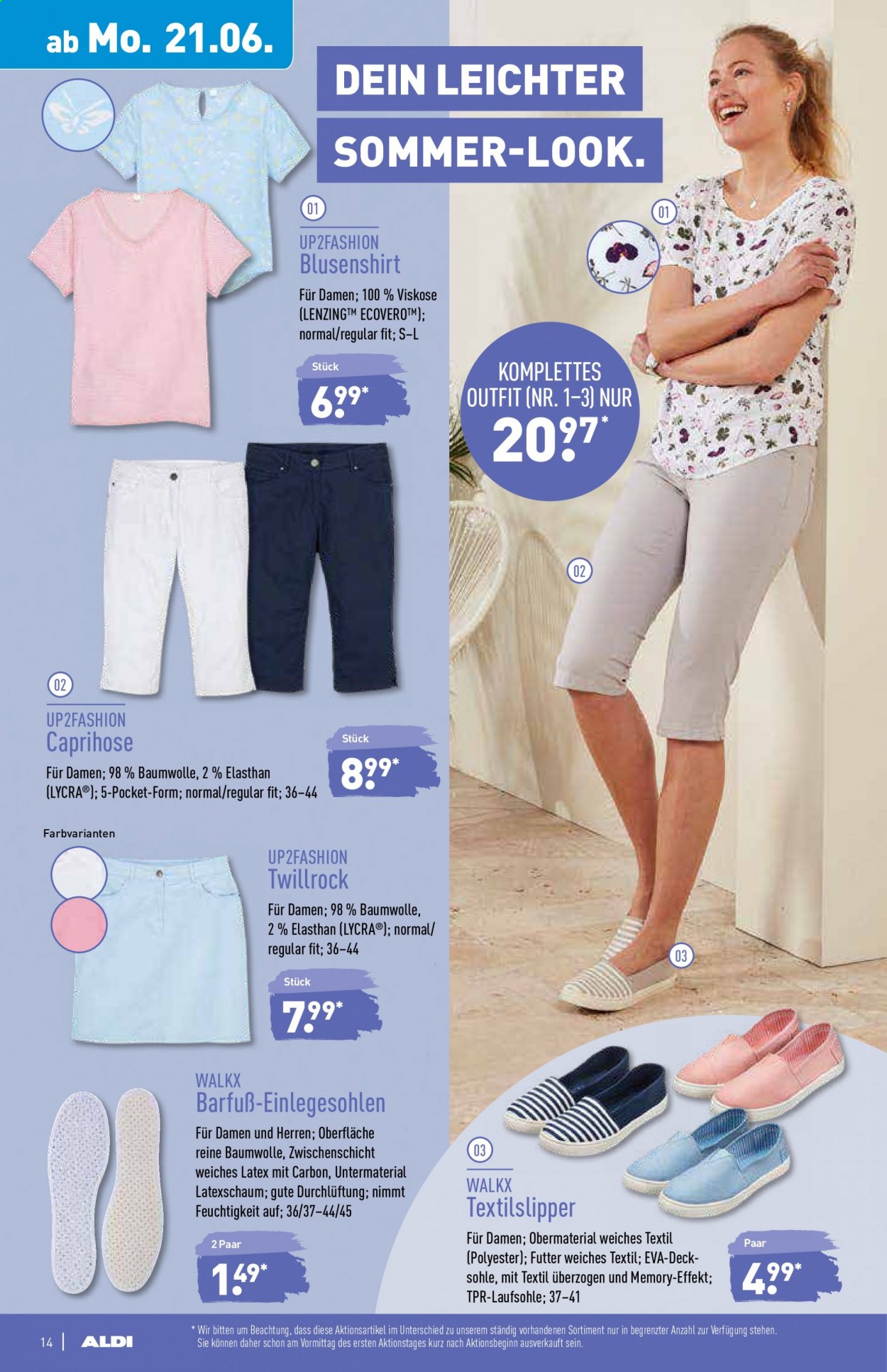ALDI Nord Prospekte  - 21.06.2021 - 26.06.2021. Seite 14