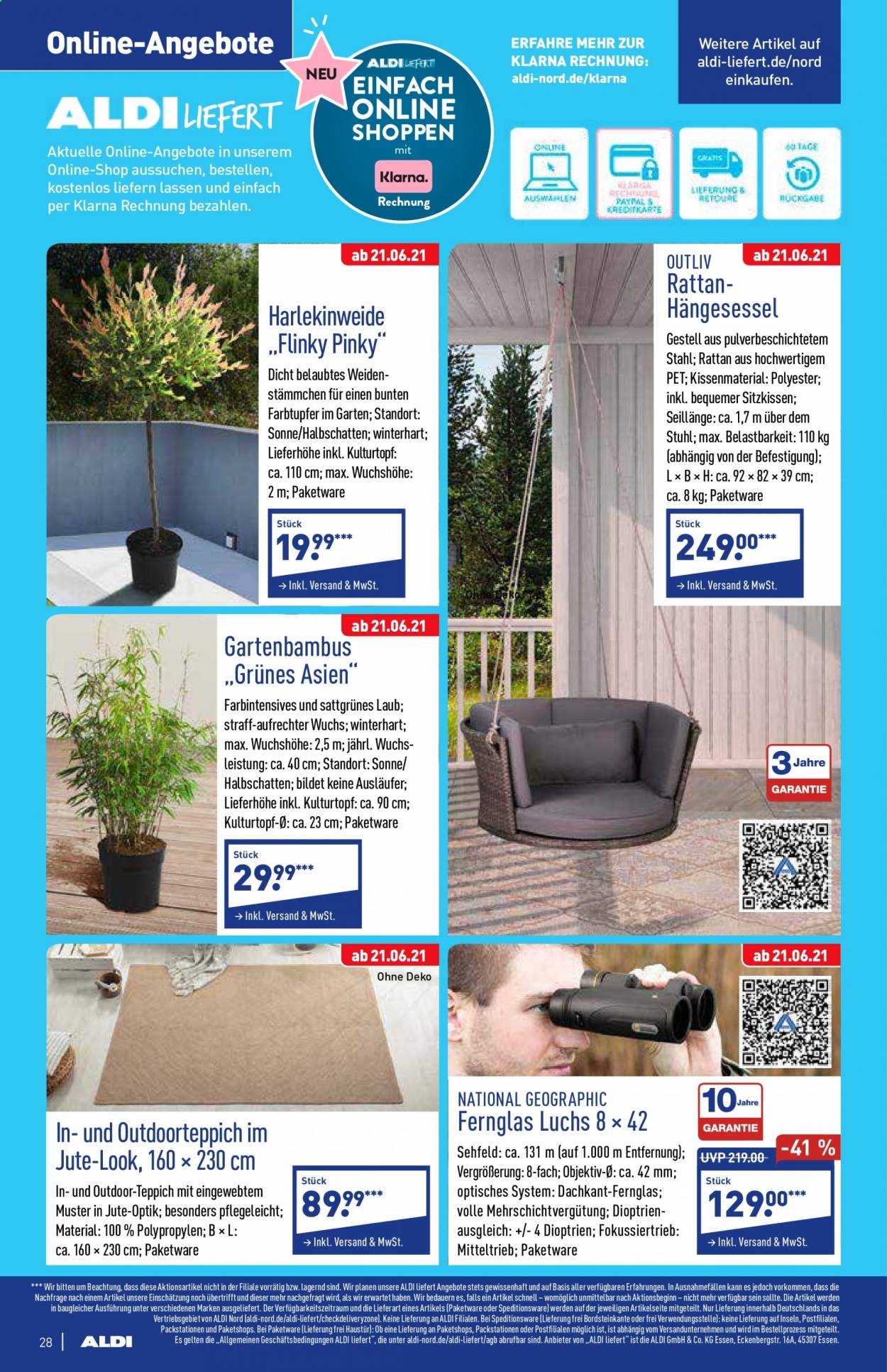 ALDI Nord Prospekte  - 21.06.2021 - 26.06.2021. Seite 28