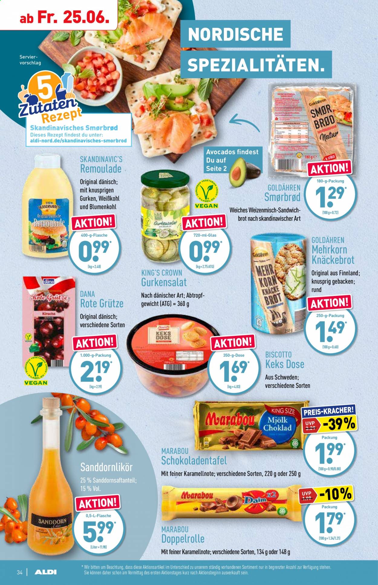 ALDI Nord Prospekte  - 21.06.2021 - 26.06.2021. Seite 34