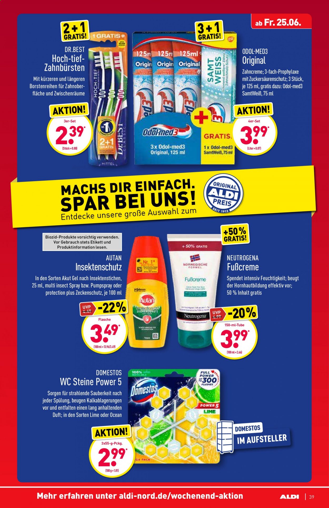 ALDI Nord Prospekte  - 21.06.2021 - 26.06.2021. Seite 39