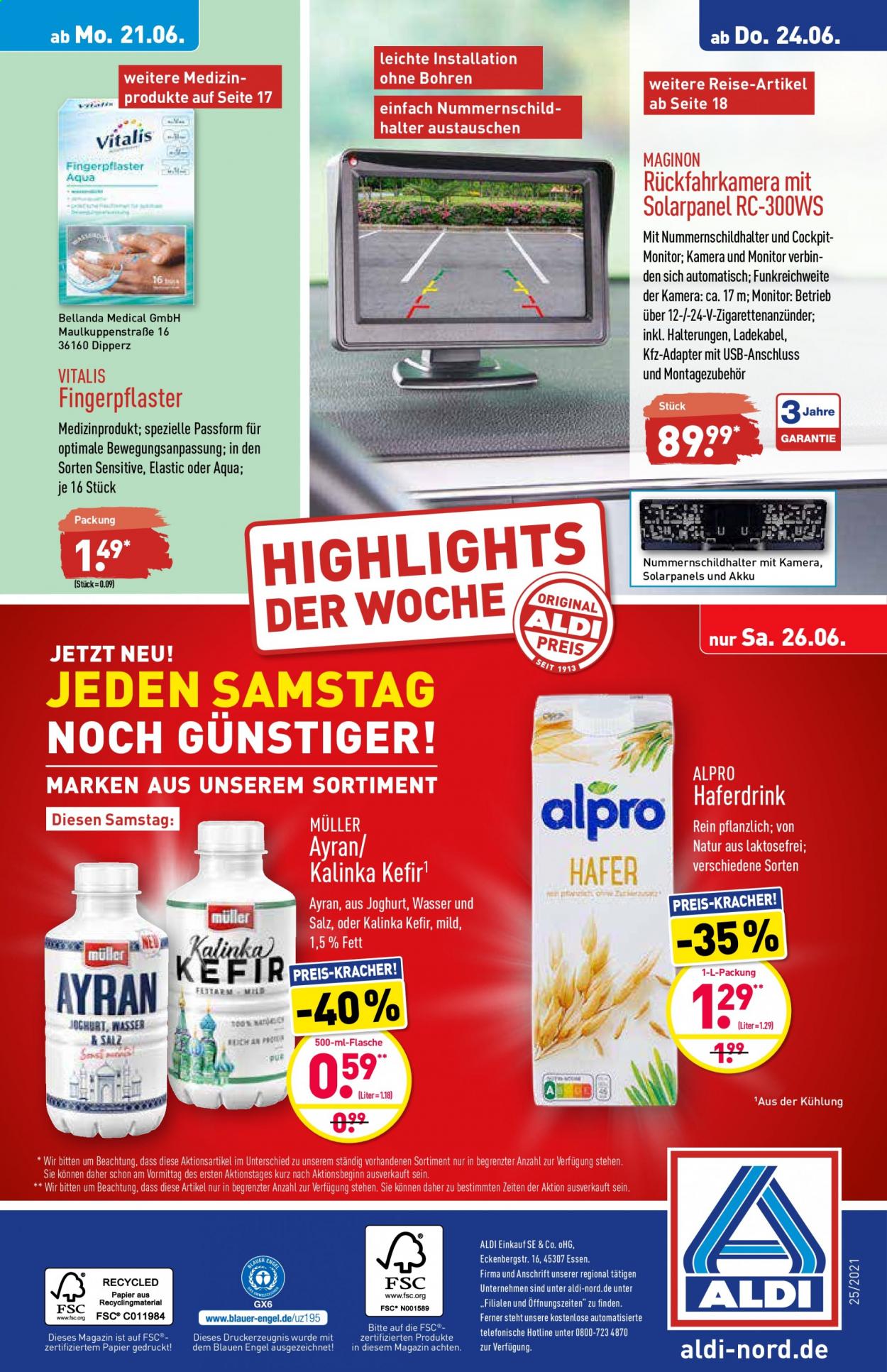 ALDI Nord Prospekte  - 21.06.2021 - 26.06.2021. Seite 40