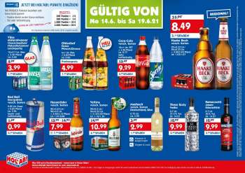 Prospekte Hol'ab! Getränkemarkt - 14.6.2021 - 19.6.2021.