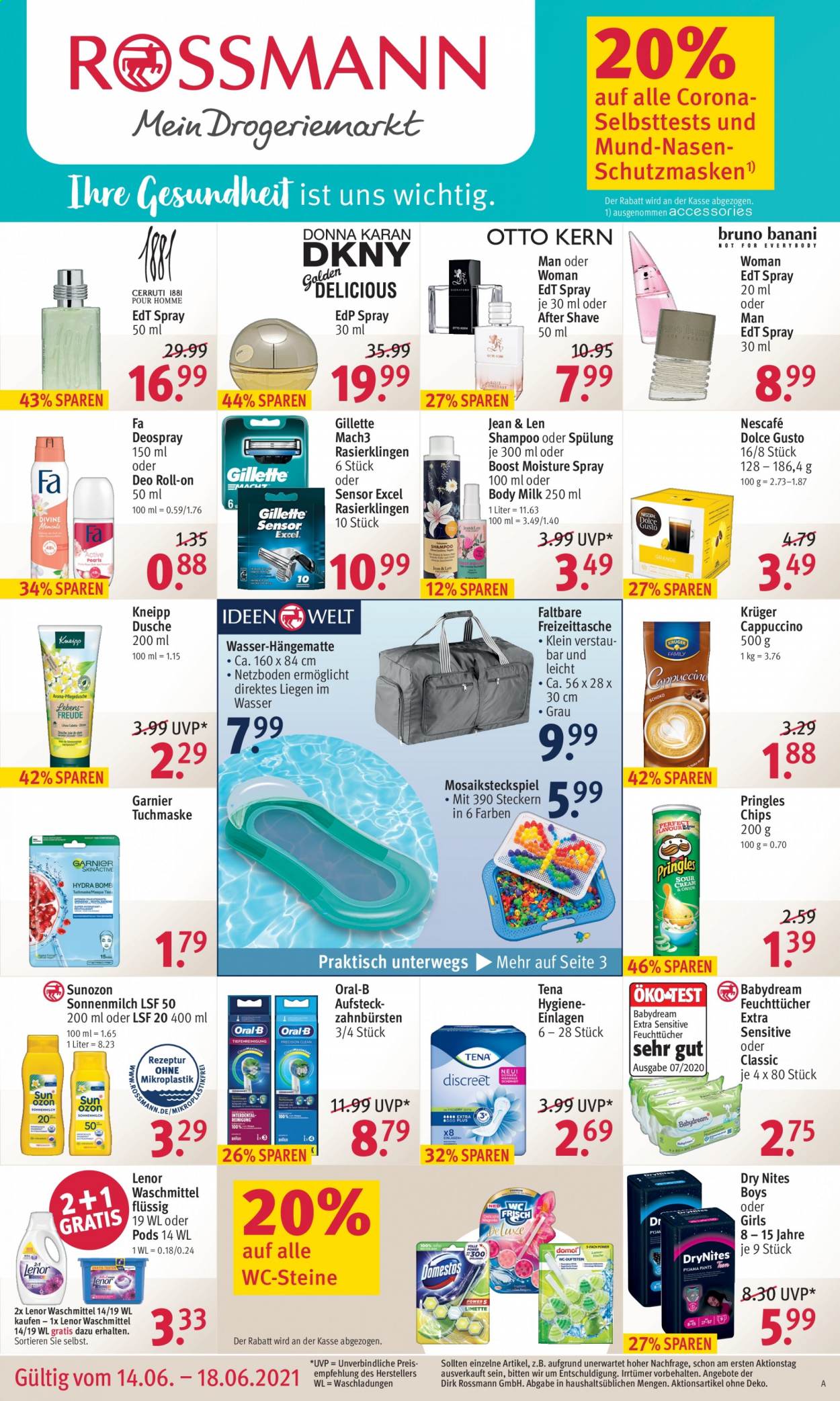 Rossmann Prospekte  - 14.06.2021 - 18.06.2021. Seite 1