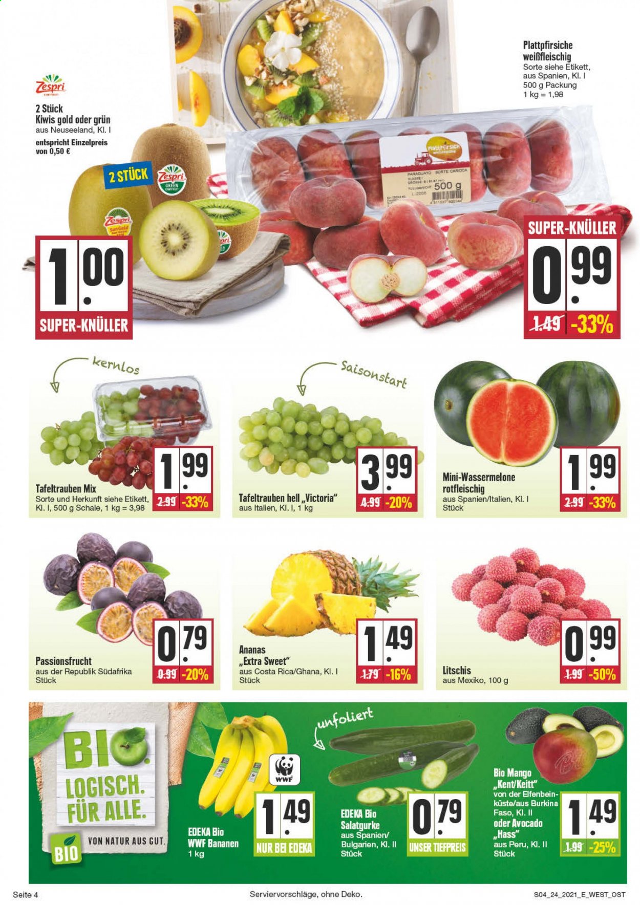 Edeka Prospekte  - 14.06.2021 - 19.06.2021. Seite 4