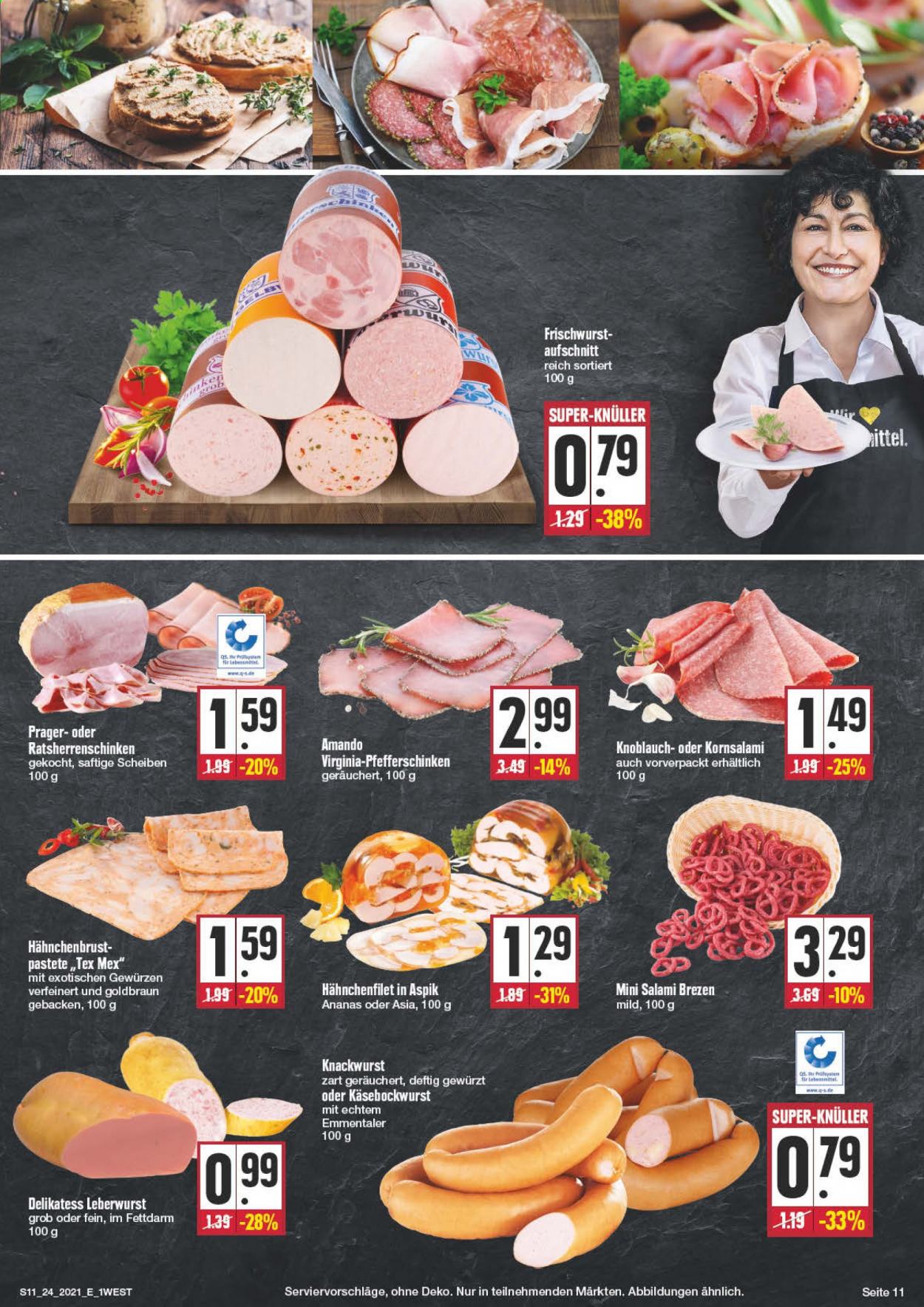 Edeka Prospekte  - 14.06.2021 - 19.06.2021. Seite 11