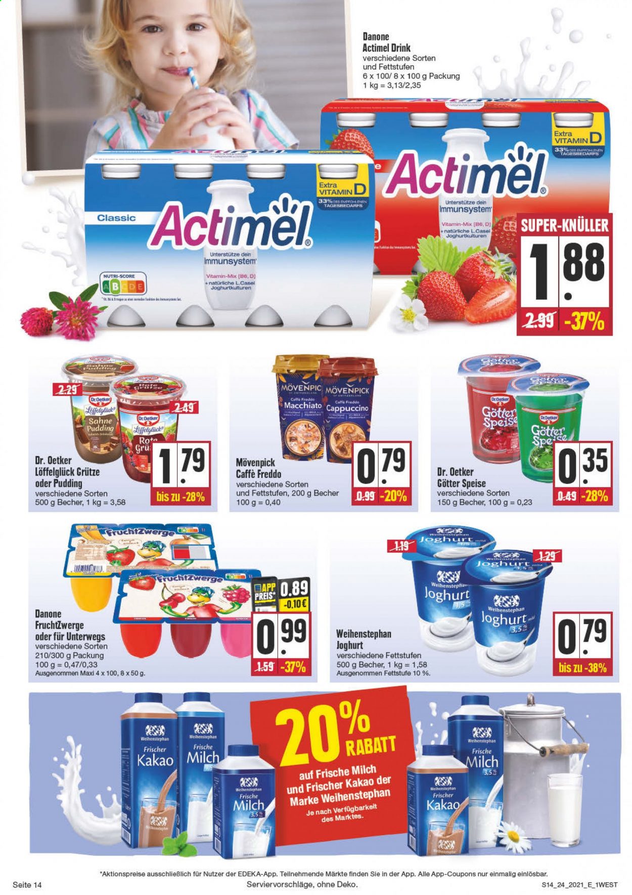 Edeka Prospekte  - 14.06.2021 - 19.06.2021. Seite 14