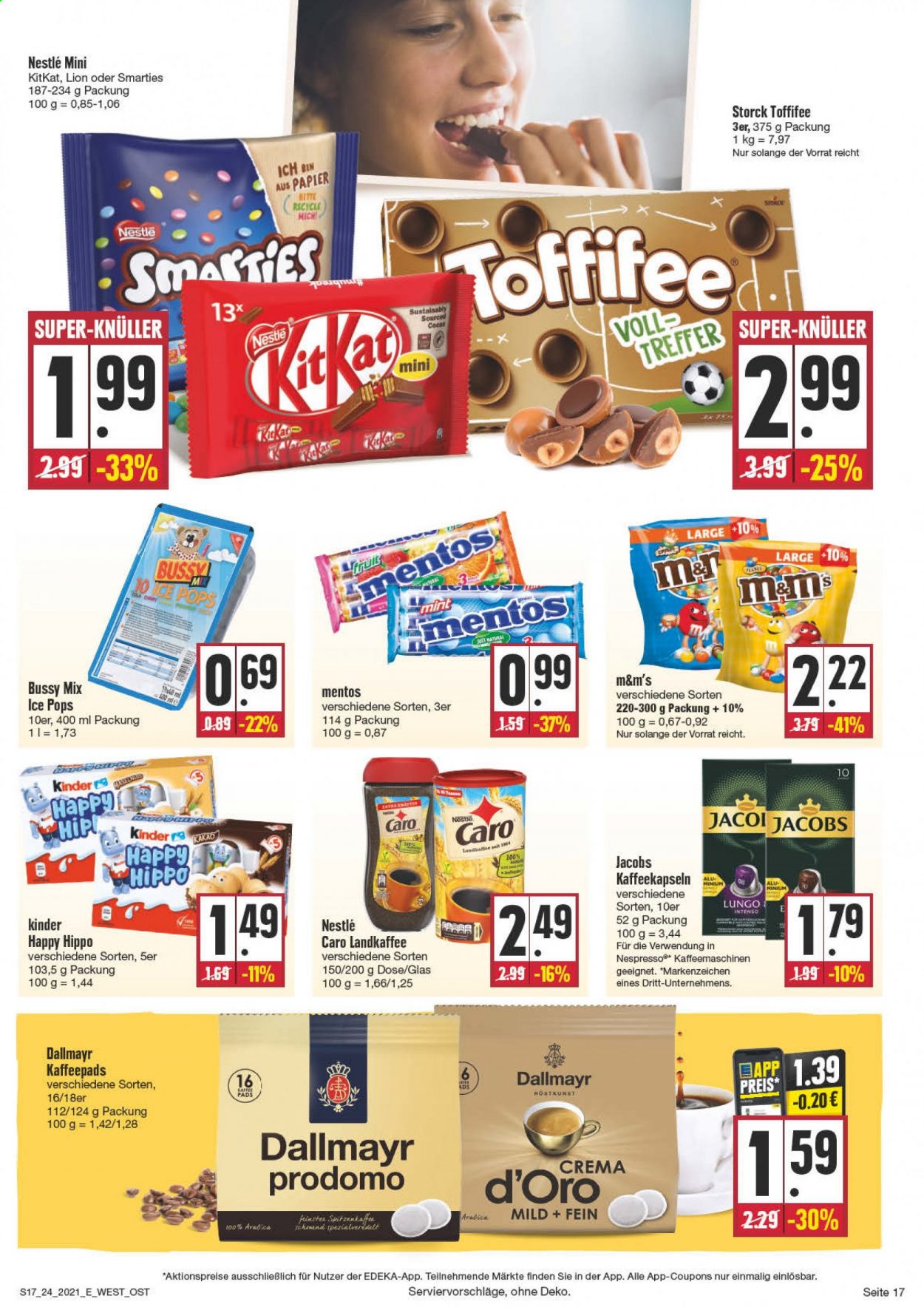 Edeka Prospekte  - 14.06.2021 - 19.06.2021. Seite 17