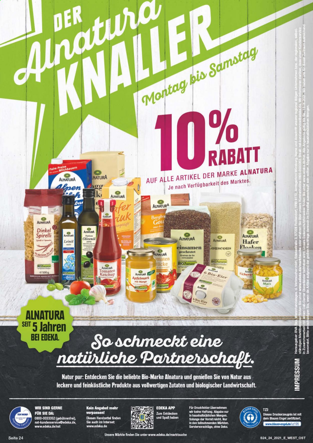 Edeka Prospekte  - 14.06.2021 - 19.06.2021. Seite 24
