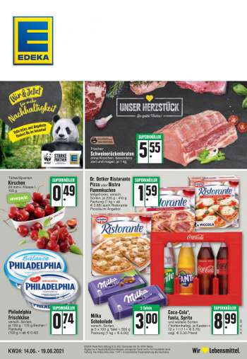 Prospekte Edeka - 14.6.2021 - 19.6.2021.