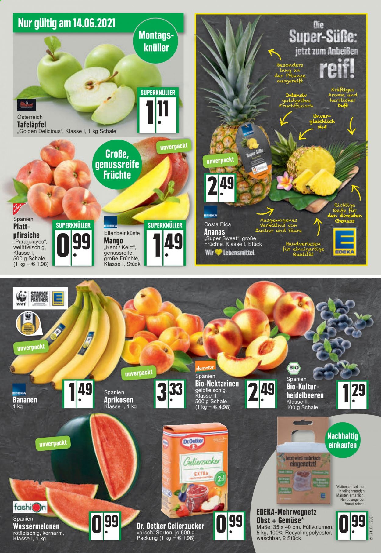 Edeka Prospekte  - 14.06.2021 - 19.06.2021. Seite 3