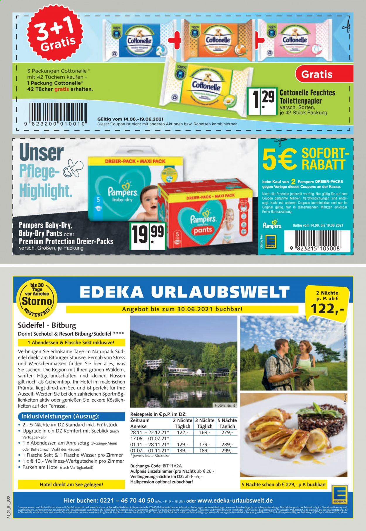 Edeka Prospekte  - 14.06.2021 - 19.06.2021. Seite 22