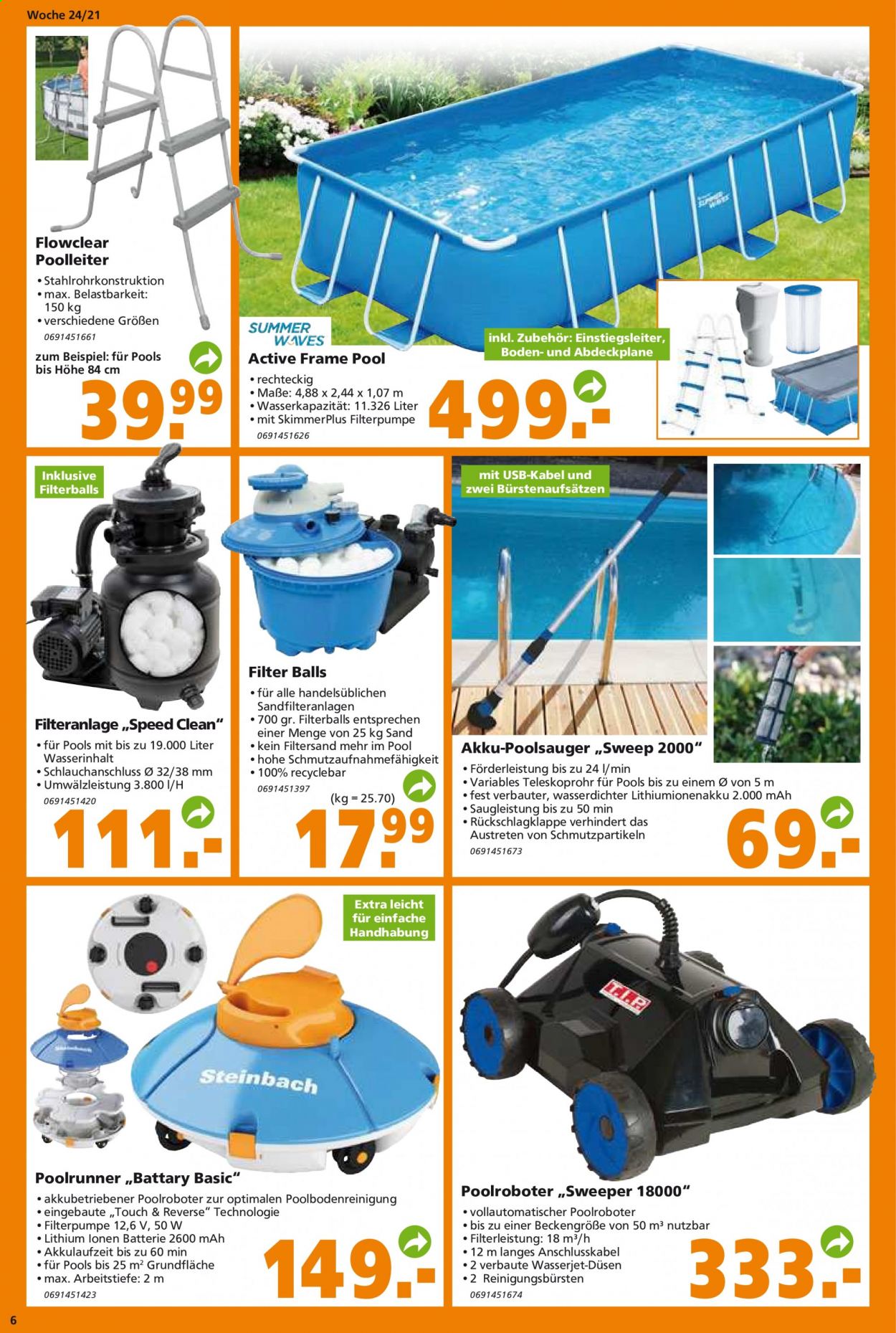 Globus Baumarkt Prospekte  - 14.06.2021 - 19.06.2021. Seite 6