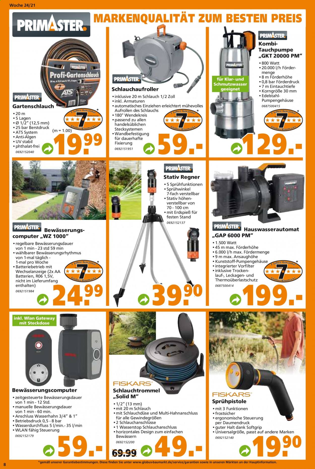 Globus Baumarkt Prospekte  - 14.06.2021 - 19.06.2021. Seite 8