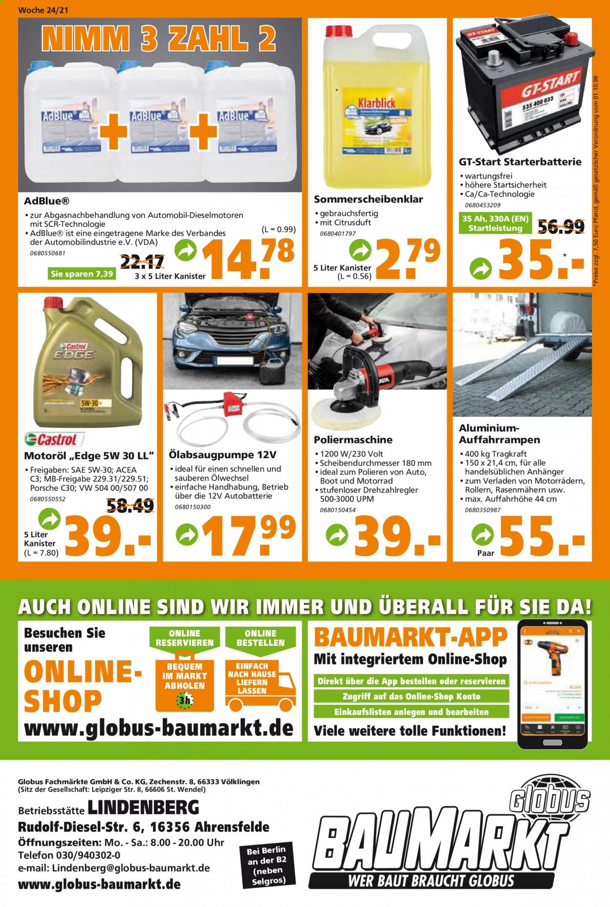 Globus Baumarkt Prospekte  - 14.06.2021 - 19.06.2021. Seite 20