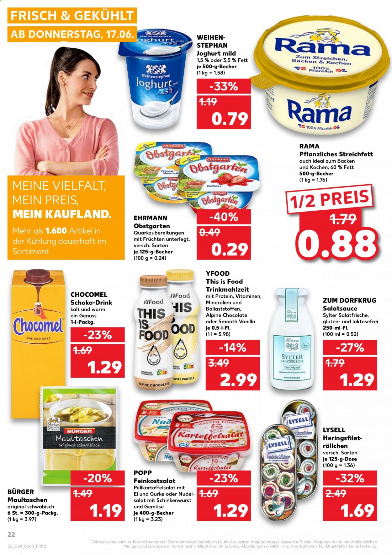Kaufland Prospekte  - 17.06.2021 - 23.06.2021. Seite 22