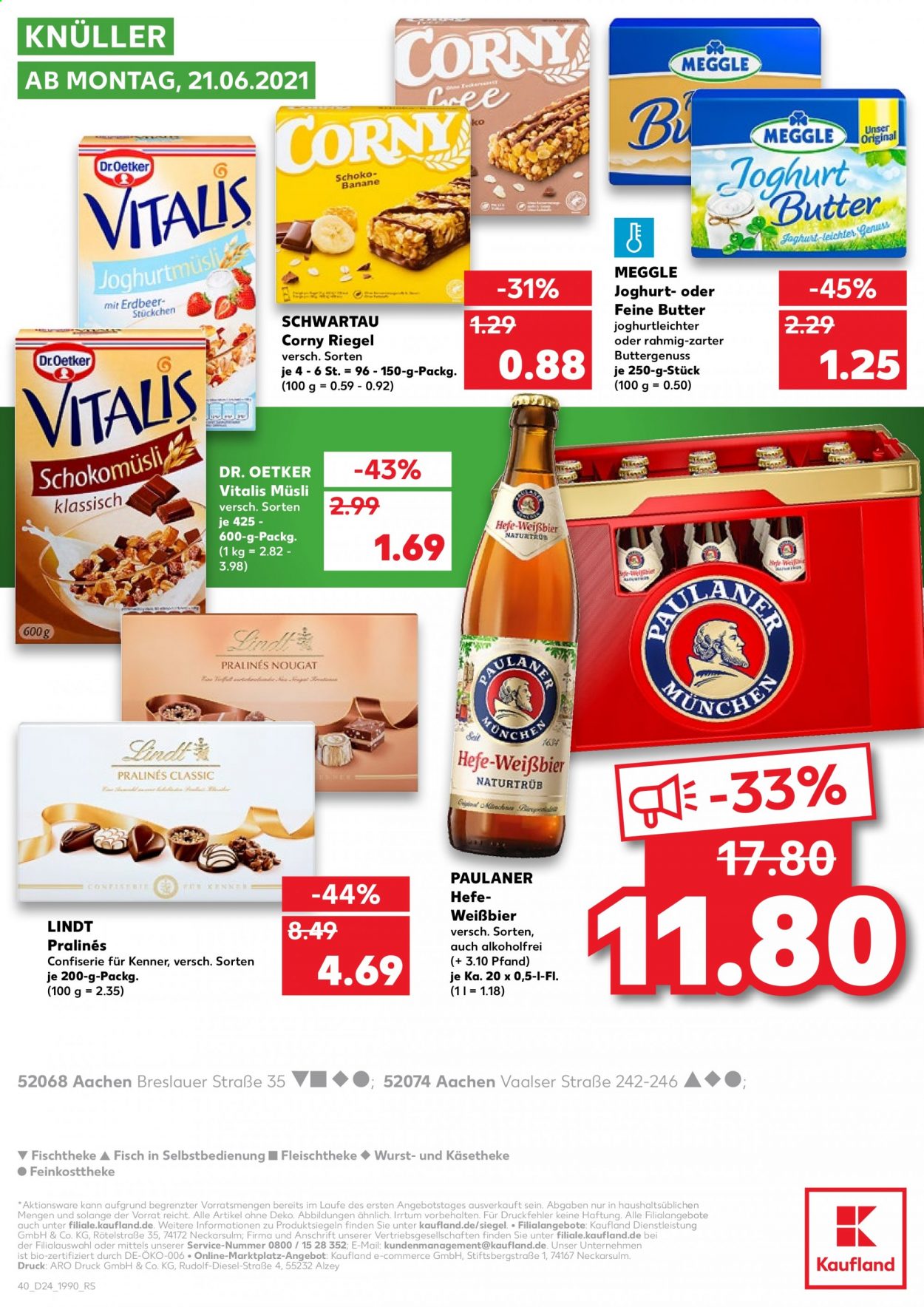 Kaufland Prospekte  - 17.06.2021 - 23.06.2021. Seite 40