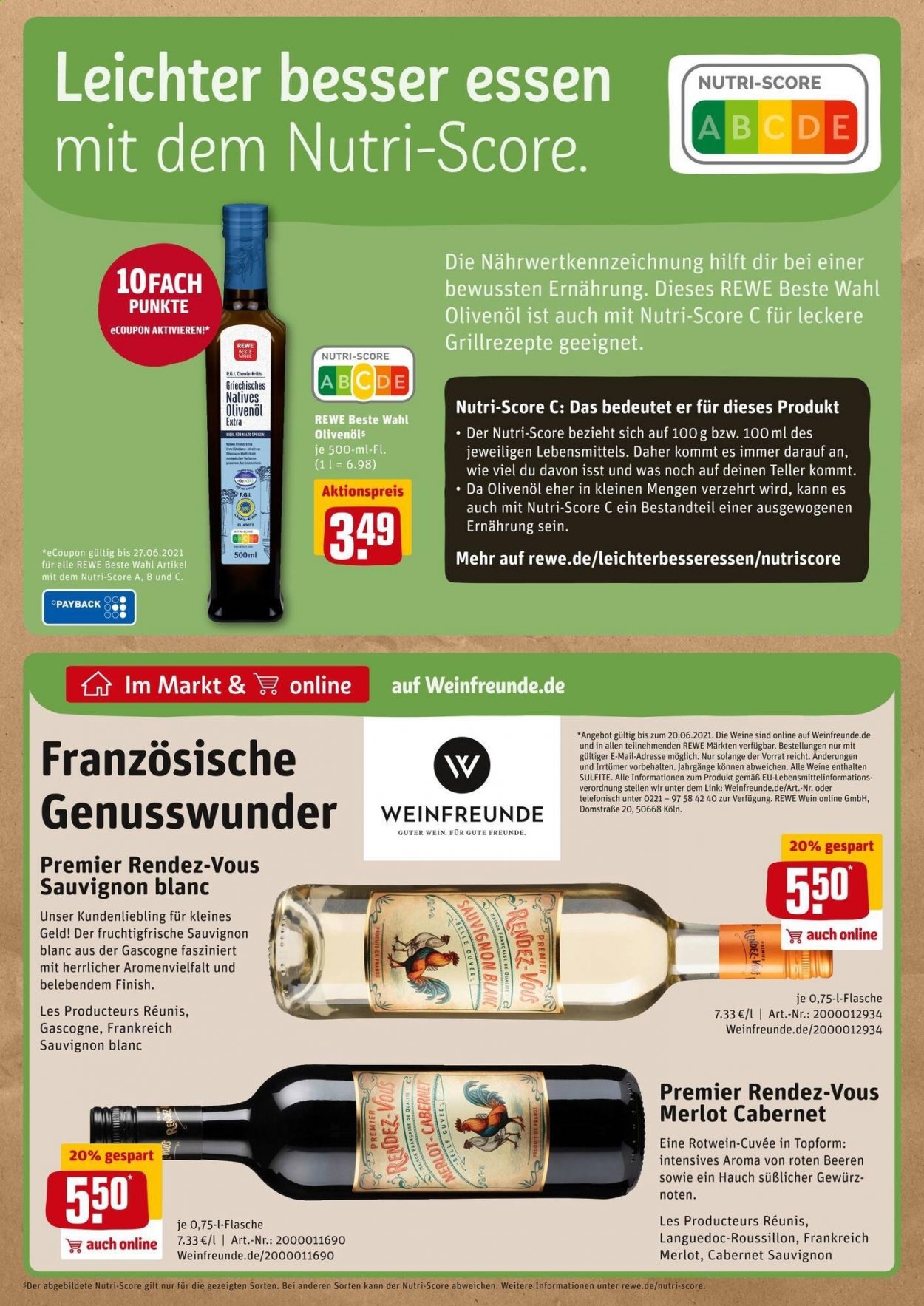 REWE Prospekte  - 14.06.2021 - 19.06.2021. Seite 20