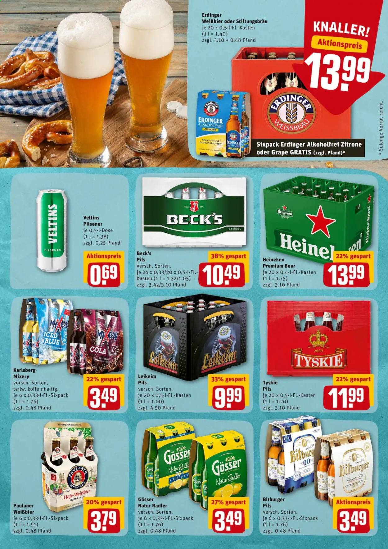 REWE Prospekte  - 14.06.2021 - 19.06.2021. Seite 24
