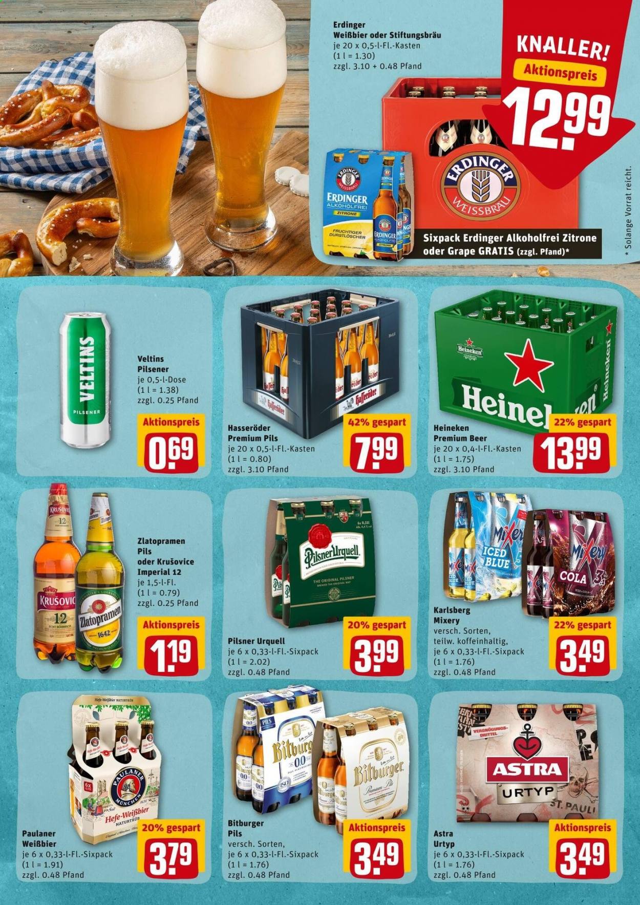 REWE Prospekte  - 14.06.2021 - 19.06.2021. Seite 21
