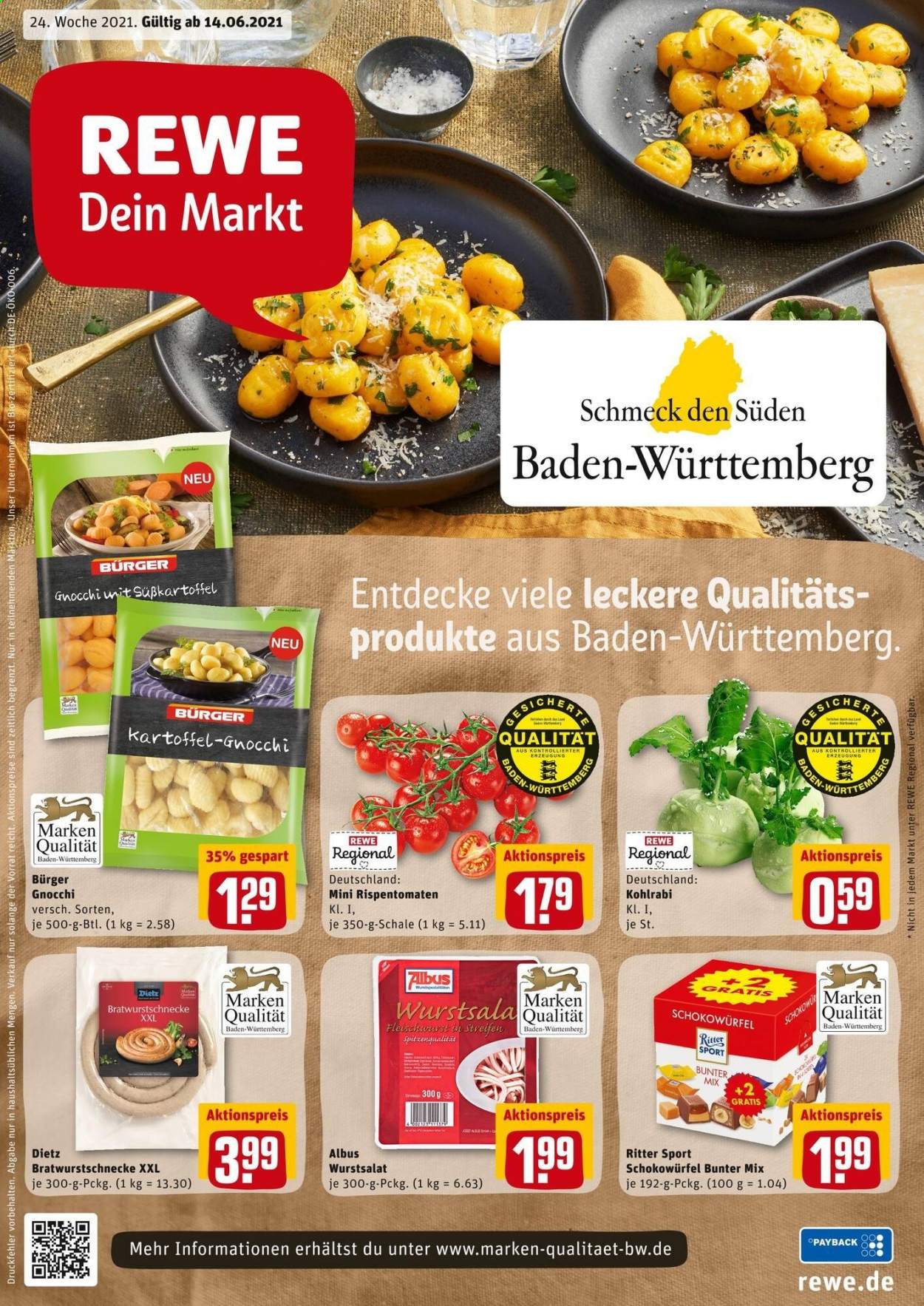 REWE Prospekte  - 14.06.2021 - 19.06.2021. Seite 23