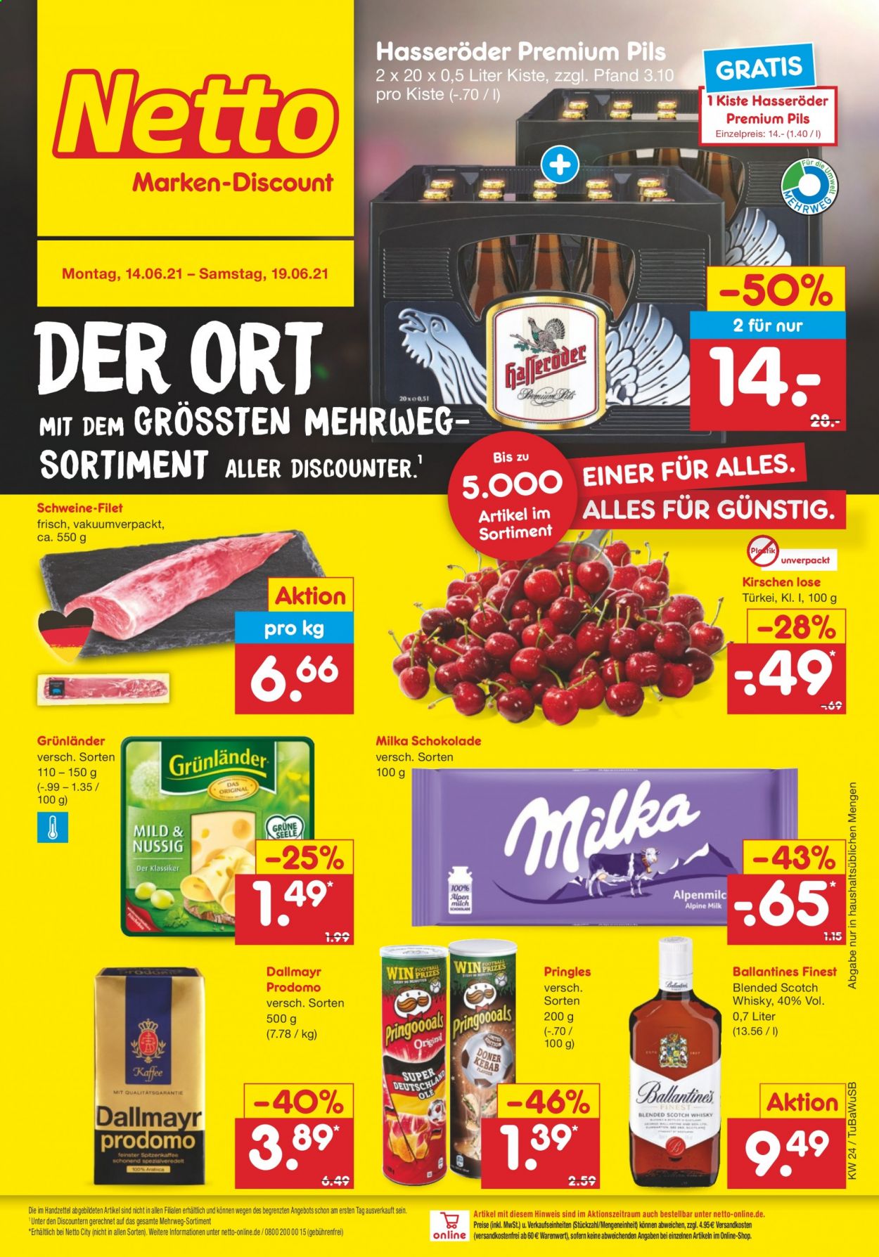 Netto Marken-Discount Prospekte  - 14.06.2021 - 19.06.2021. Seite 1