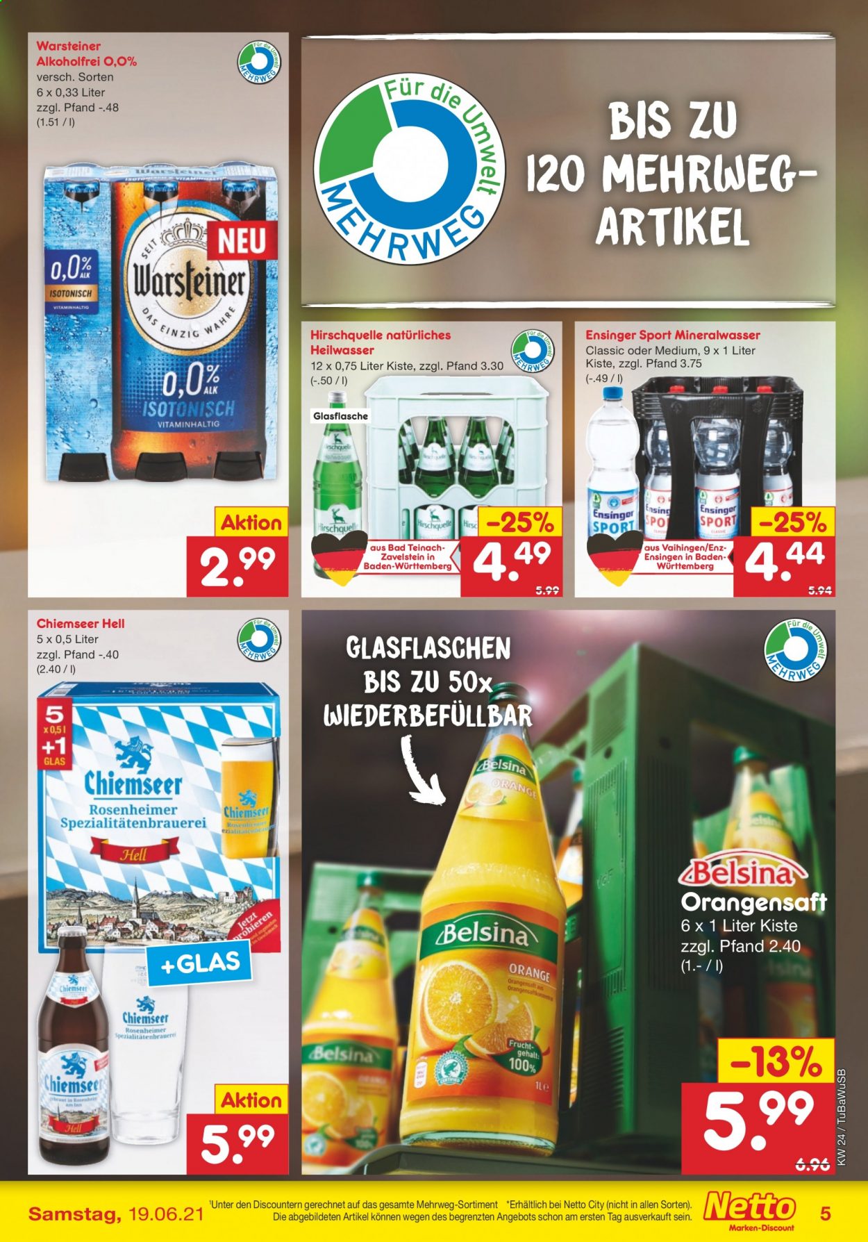 Netto Marken-Discount Prospekte  - 14.06.2021 - 19.06.2021. Seite 5