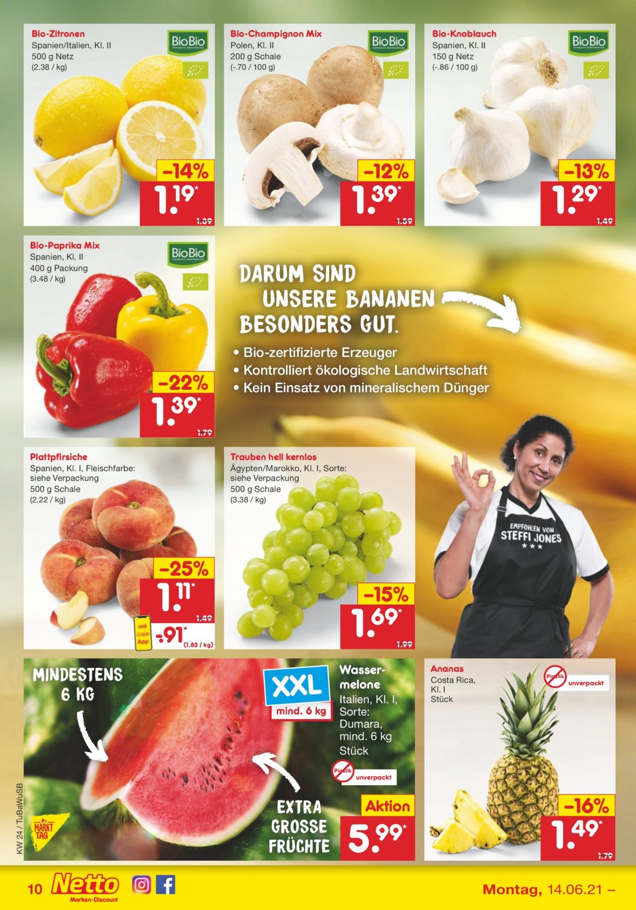 Netto Marken-Discount Prospekte  - 14.06.2021 - 19.06.2021. Seite 10