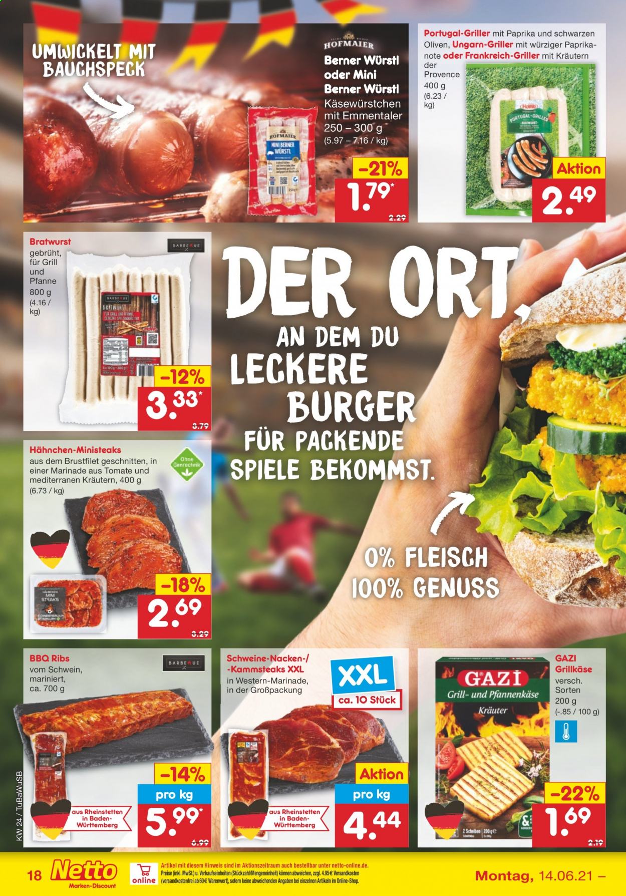 Netto Marken-Discount Prospekte  - 14.06.2021 - 19.06.2021. Seite 18