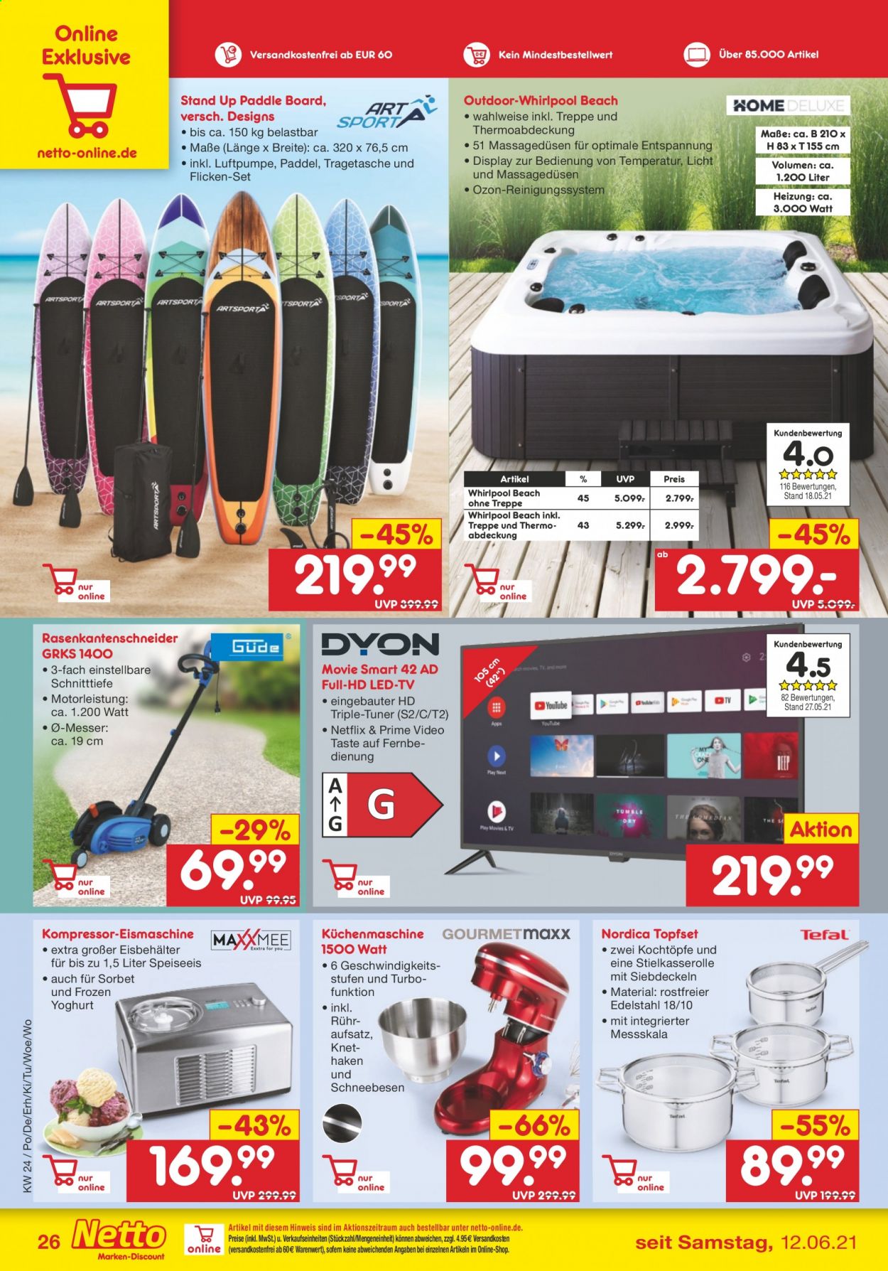 Netto Marken-Discount Prospekte  - 14.06.2021 - 19.06.2021. Seite 26