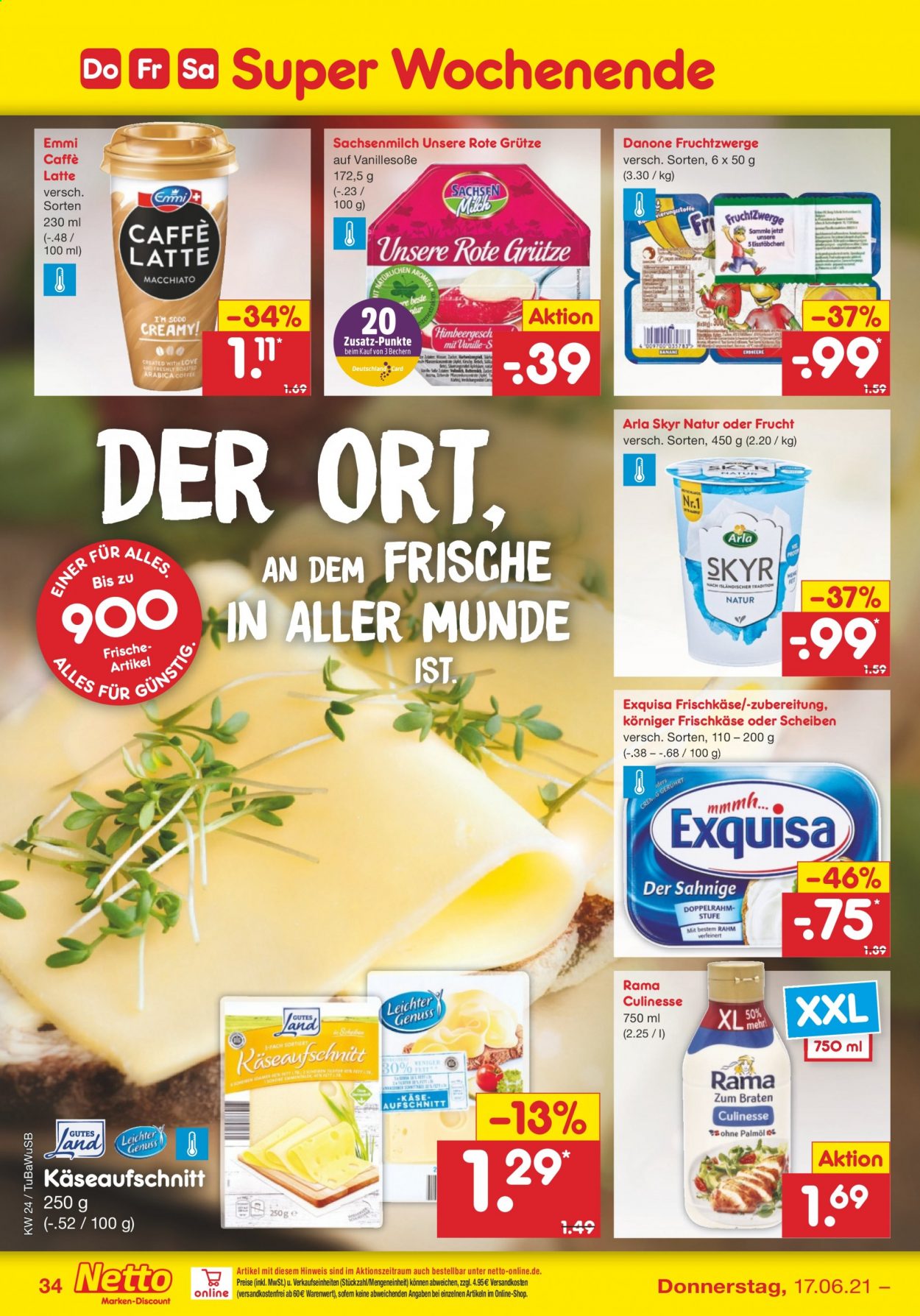 Netto Marken-Discount Prospekte  - 14.06.2021 - 19.06.2021. Seite 34