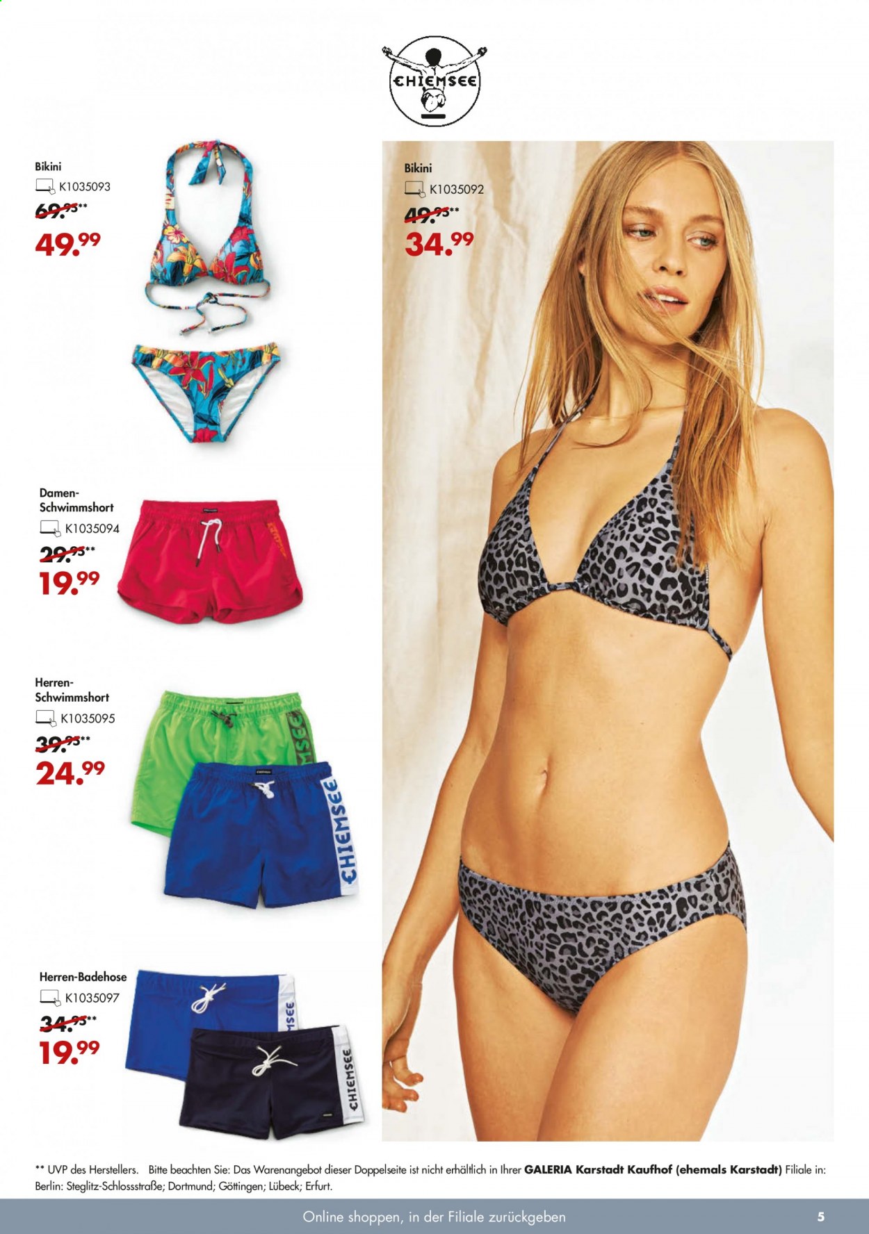 GALERIA Karstadt Kaufhof Prospekte  - 16.06.2021 - 22.06.2021. Seite 5
