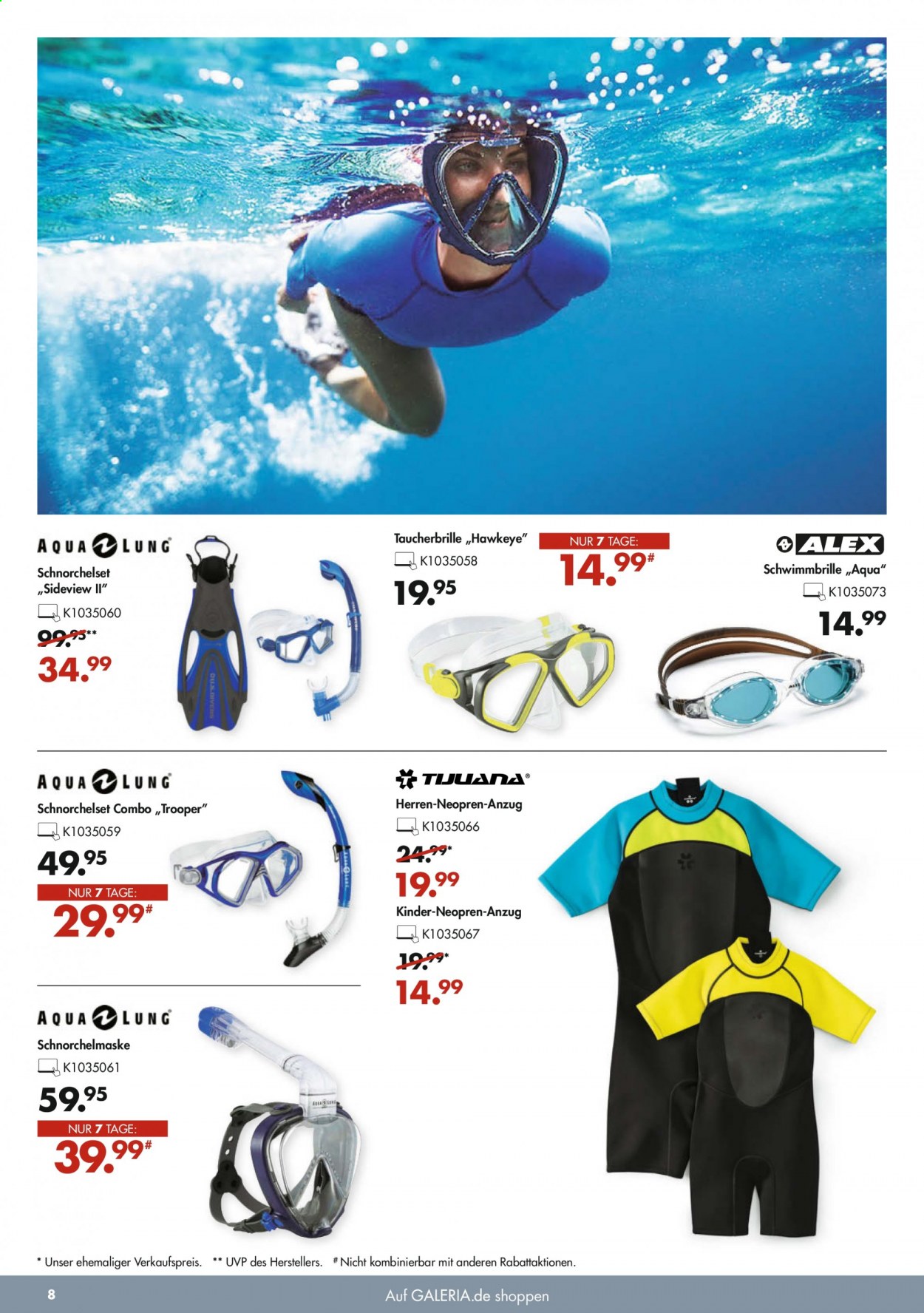 GALERIA Karstadt Kaufhof Prospekte  - 16.06.2021 - 22.06.2021. Seite 8