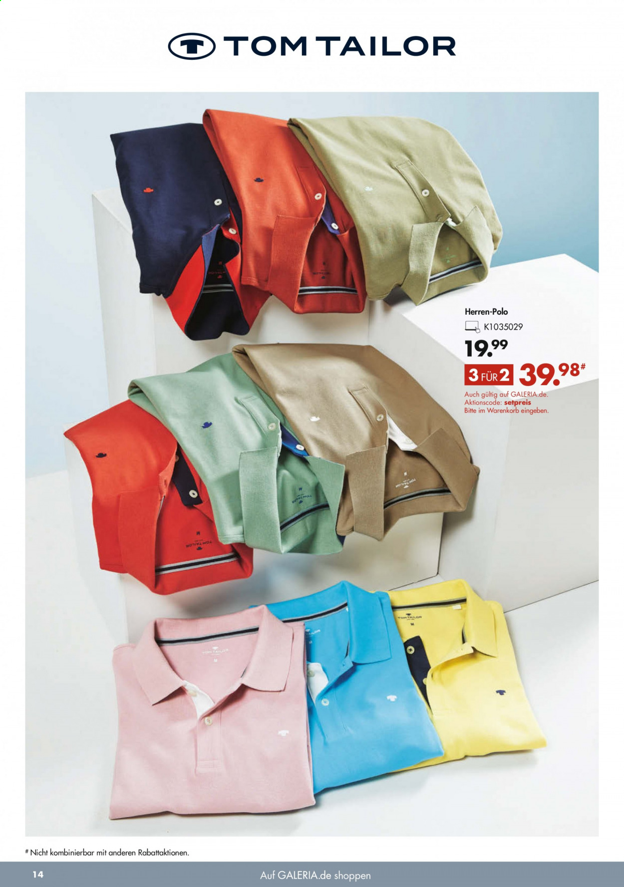 GALERIA Karstadt Kaufhof Prospekte  - 16.06.2021 - 22.06.2021. Seite 14
