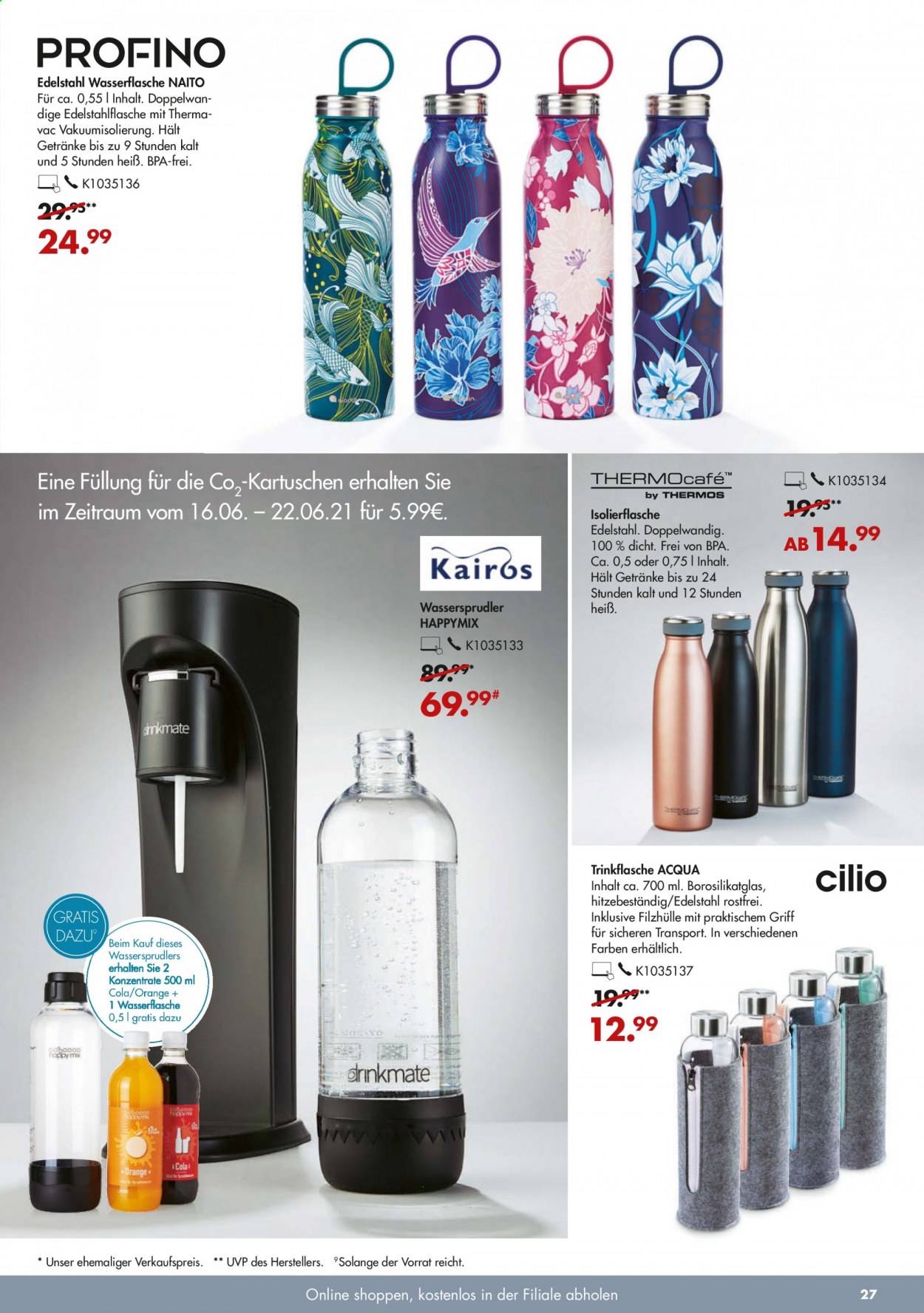 GALERIA Karstadt Kaufhof Prospekte  - 16.06.2021 - 22.06.2021. Seite 27