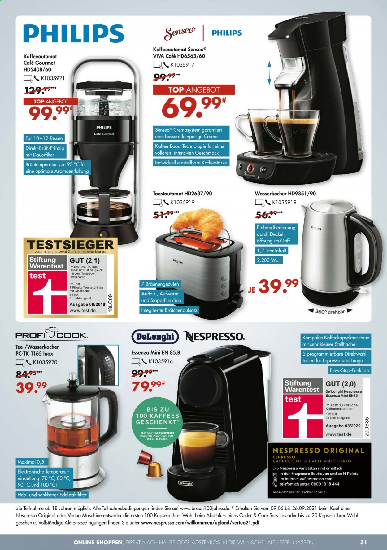 GALERIA Karstadt Kaufhof Prospekte  - 16.06.2021 - 22.06.2021. Seite 31