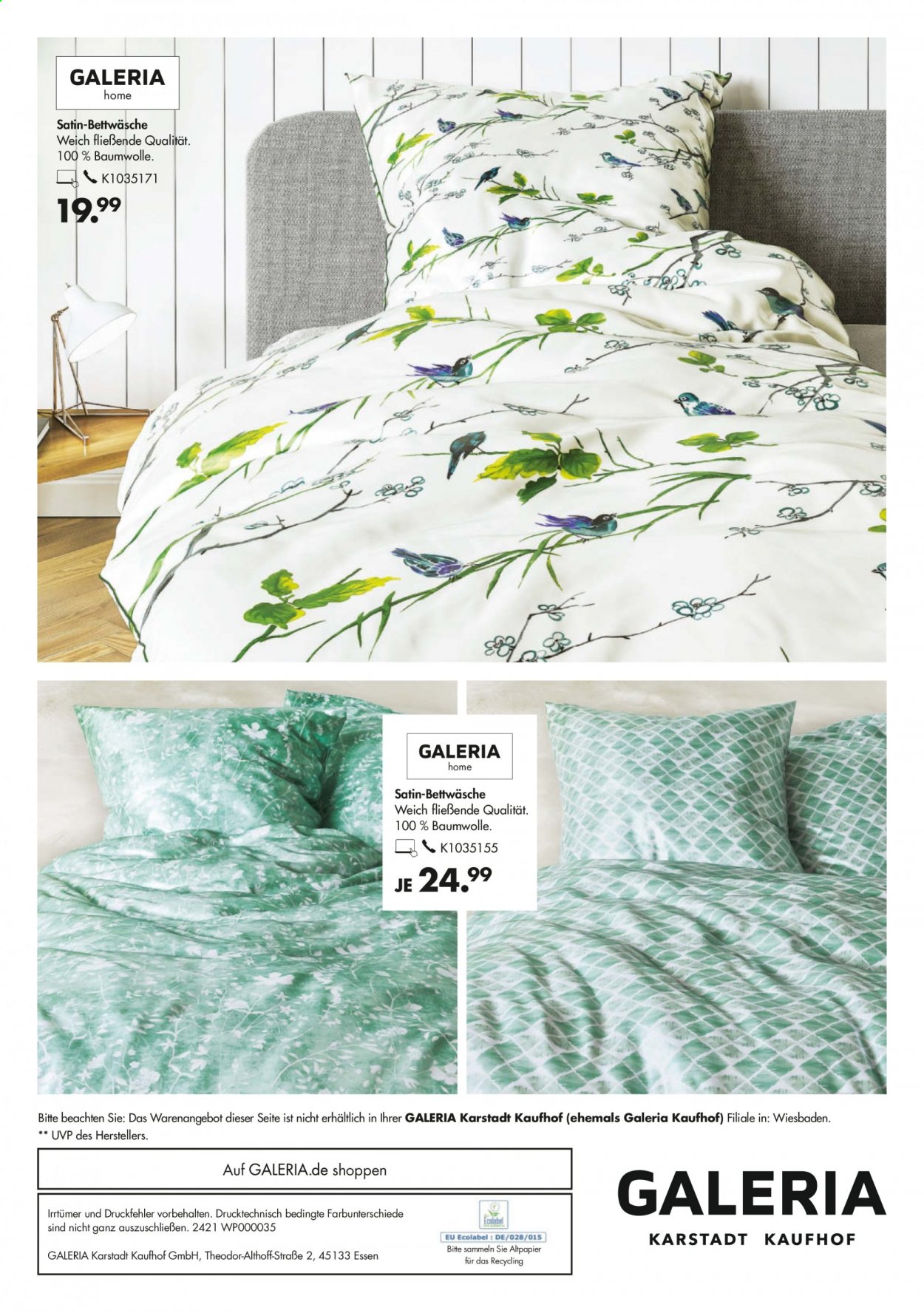 GALERIA Karstadt Kaufhof Prospekte  - 16.06.2021 - 22.06.2021. Seite 40