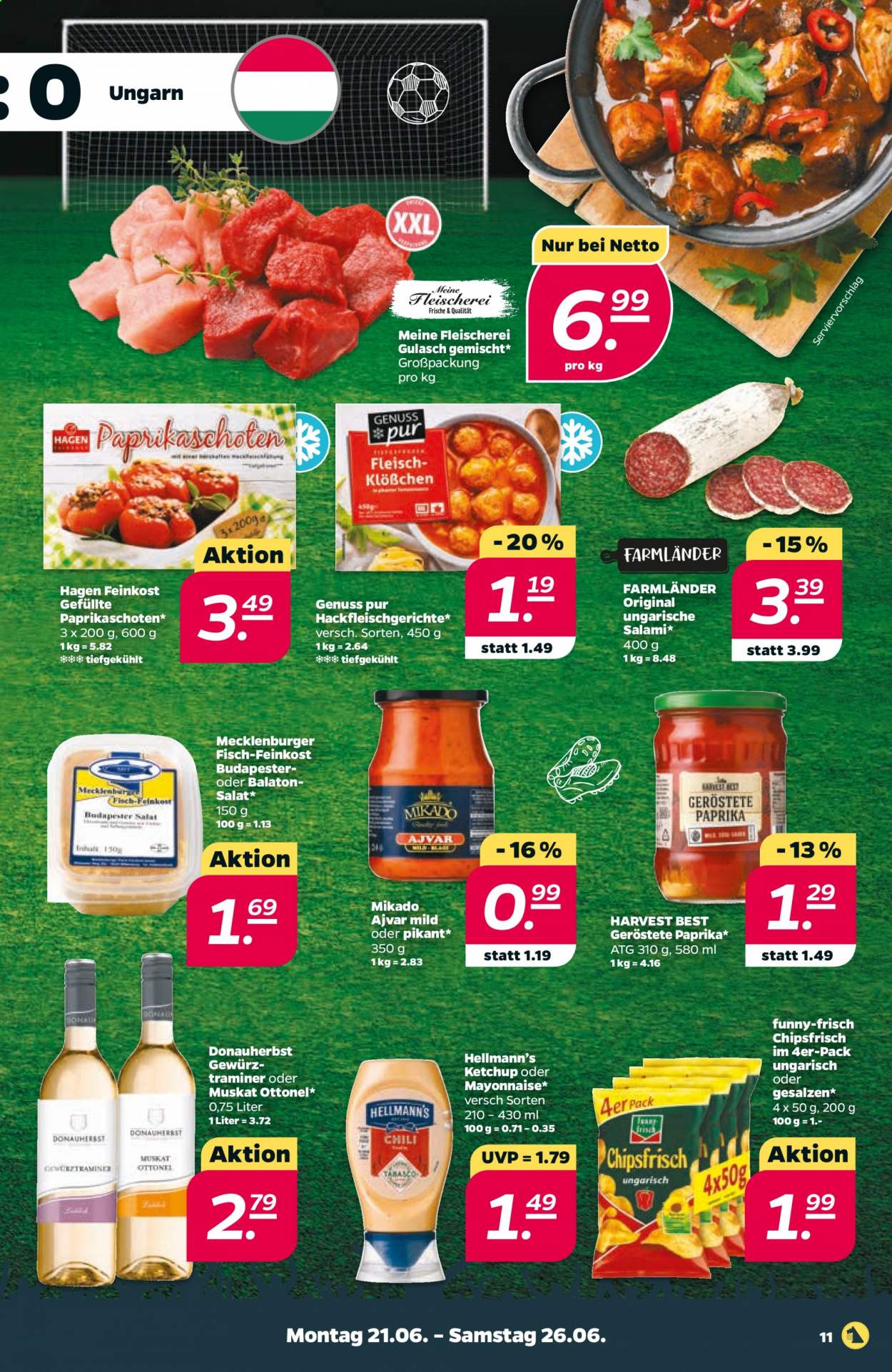 Netto Prospekte  - 21.06.2021 - 26.06.2021. Seite 11