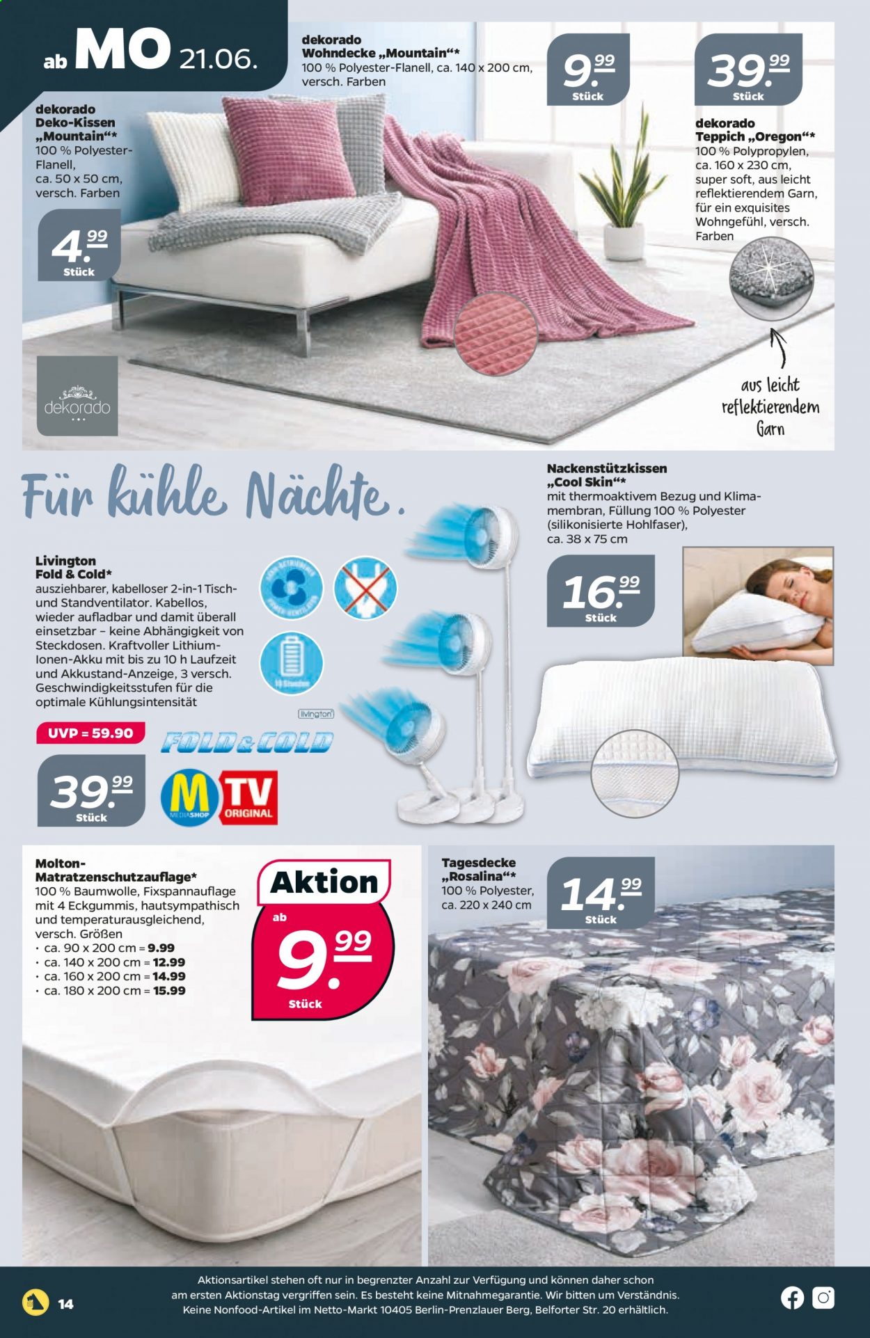 Netto Prospekte  - 21.06.2021 - 26.06.2021. Seite 14