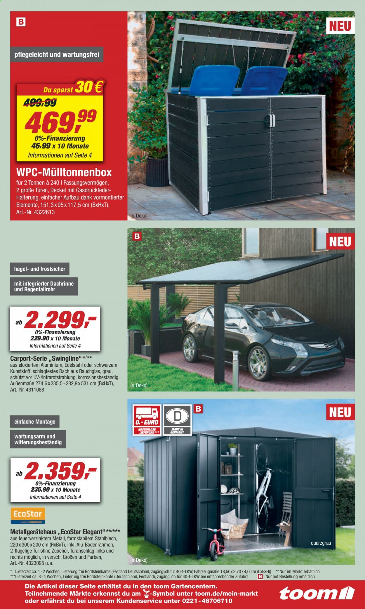 toom Baumarkt Prospekte  - 19.06.2021 - 25.06.2021. Seite 9