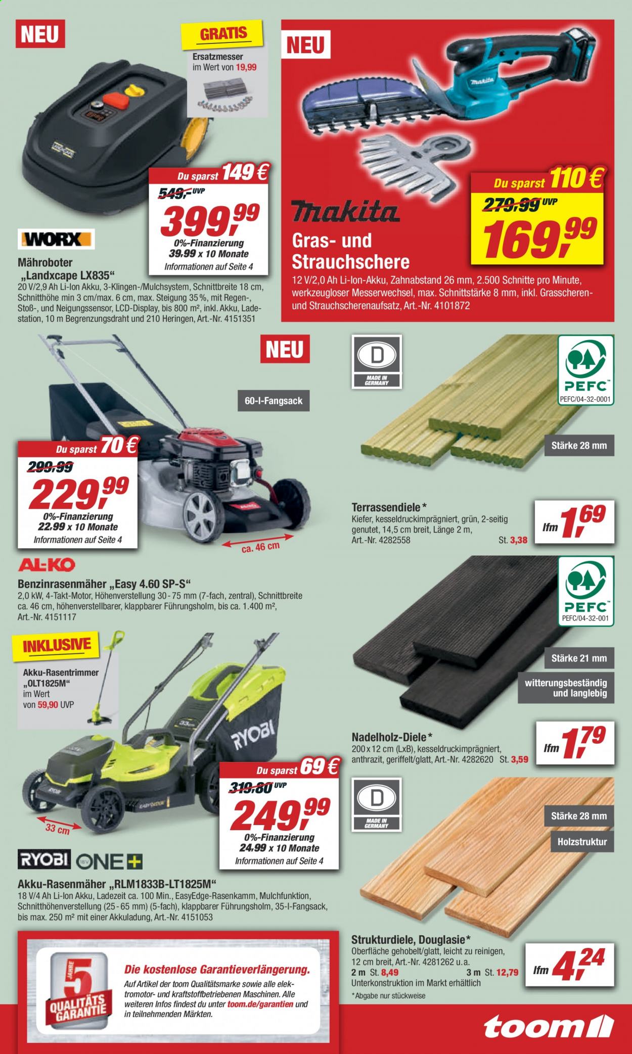 toom Baumarkt Prospekte  - 19.06.2021 - 25.06.2021. Seite 11