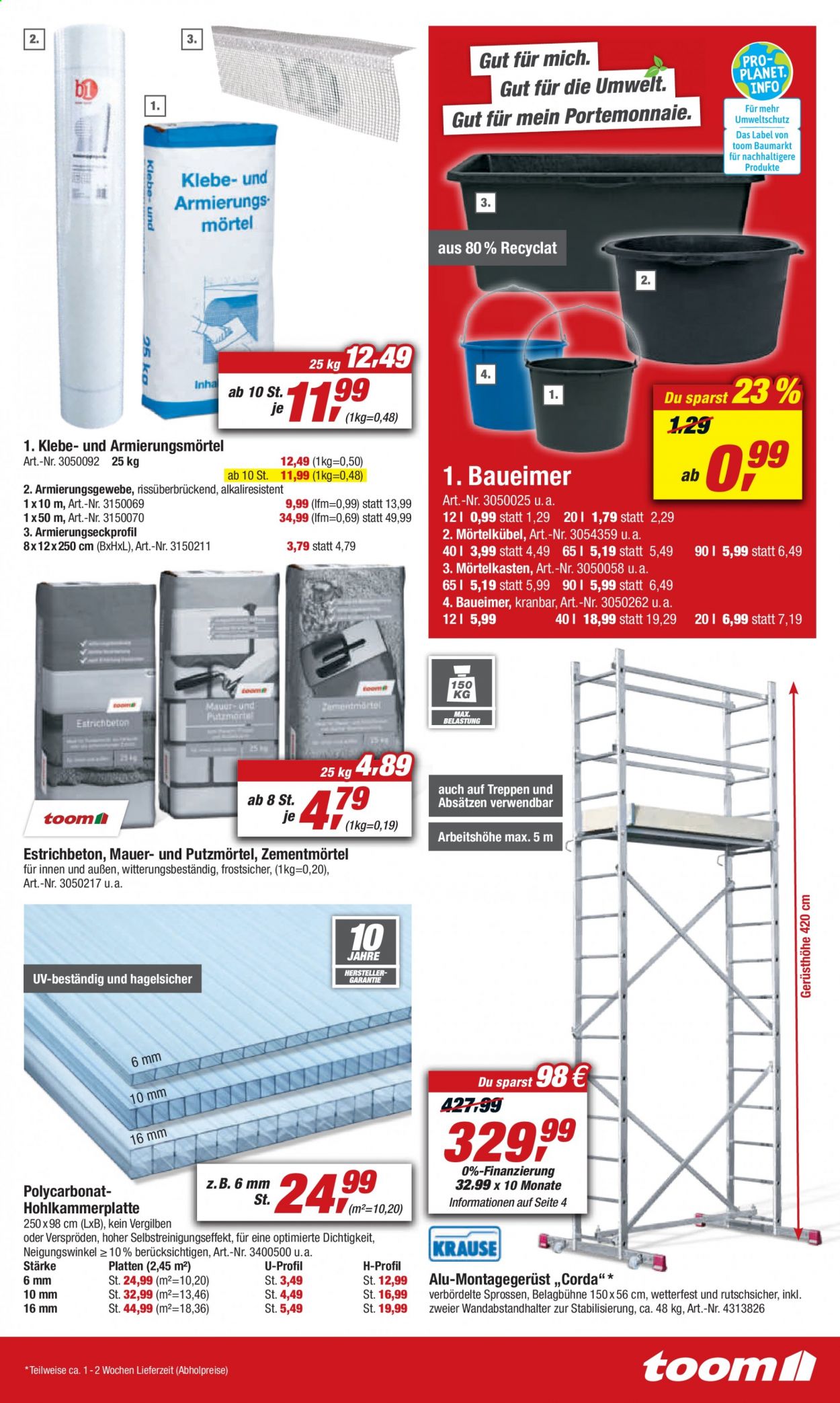 toom Baumarkt Prospekte  - 19.06.2021 - 25.06.2021. Seite 23