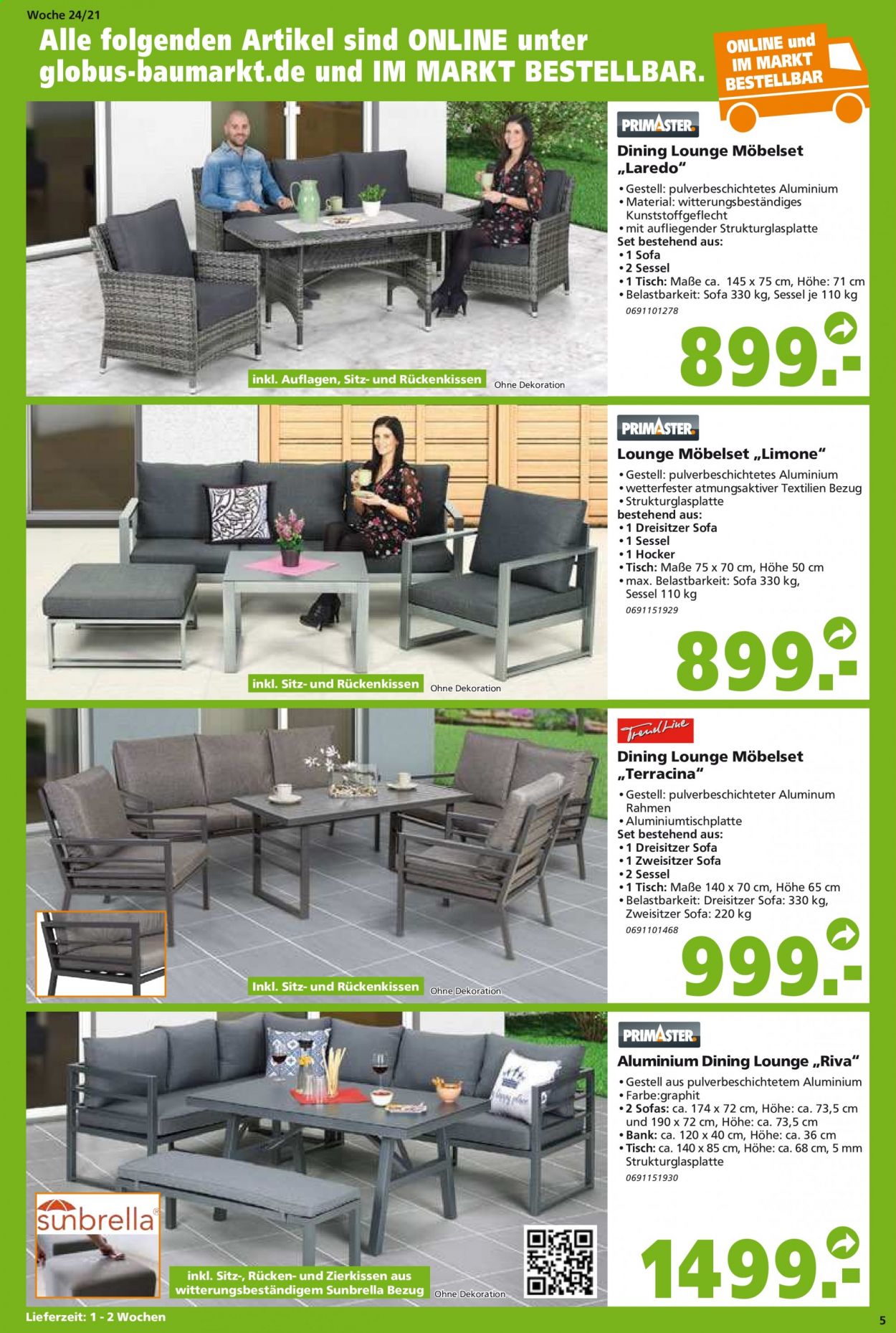 Globus Baumarkt Prospekte  - 15.06.2021 - 22.06.2021. Seite 5