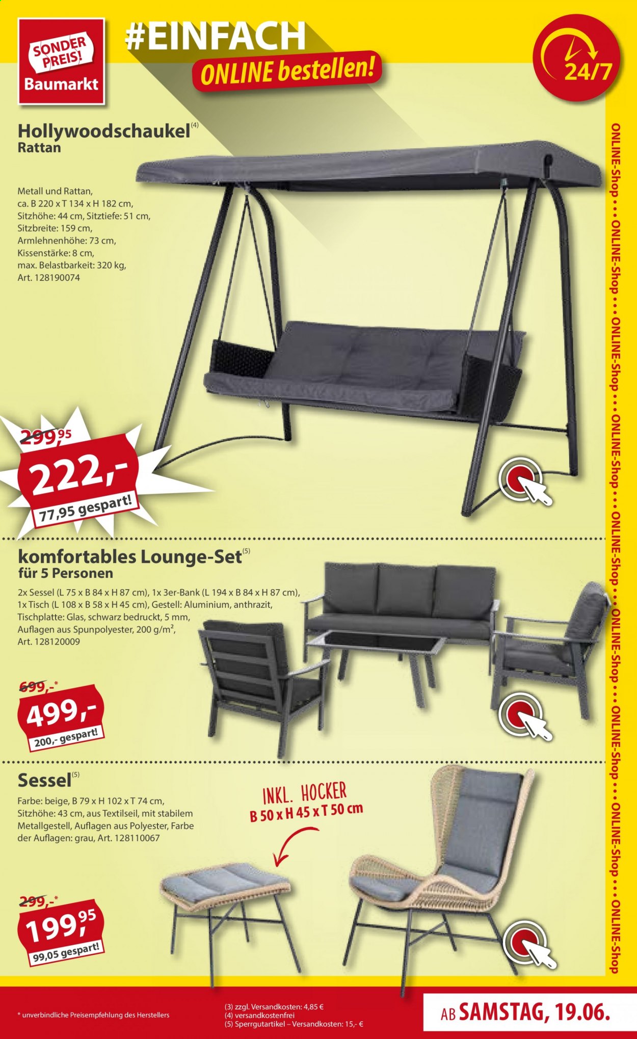 Sonderpreis-Baumarkt Prospekte  - 19.06.2021 - 25.06.2021. Seite 7