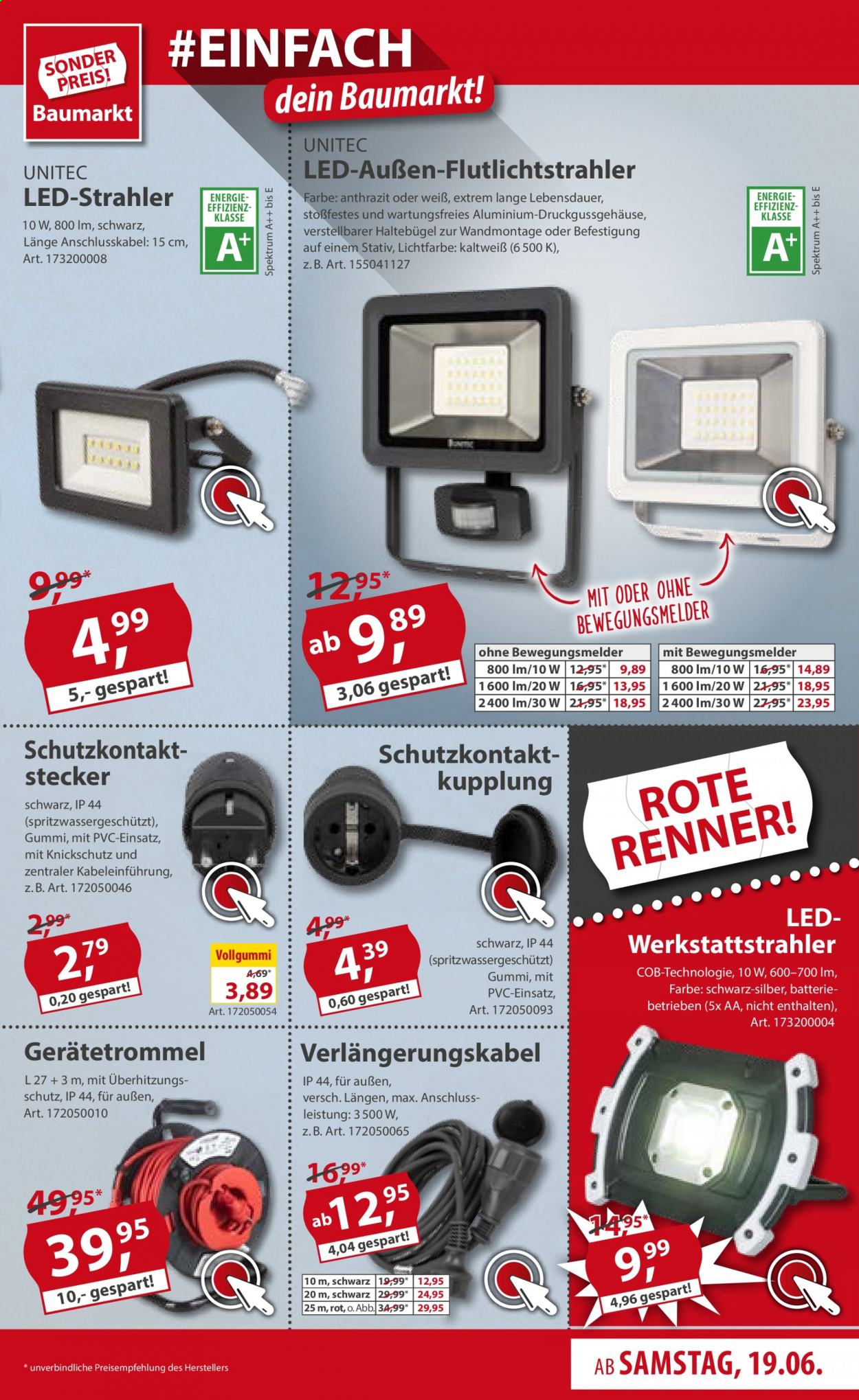 Sonderpreis-Baumarkt Prospekte  - 19.06.2021 - 25.06.2021. Seite 19