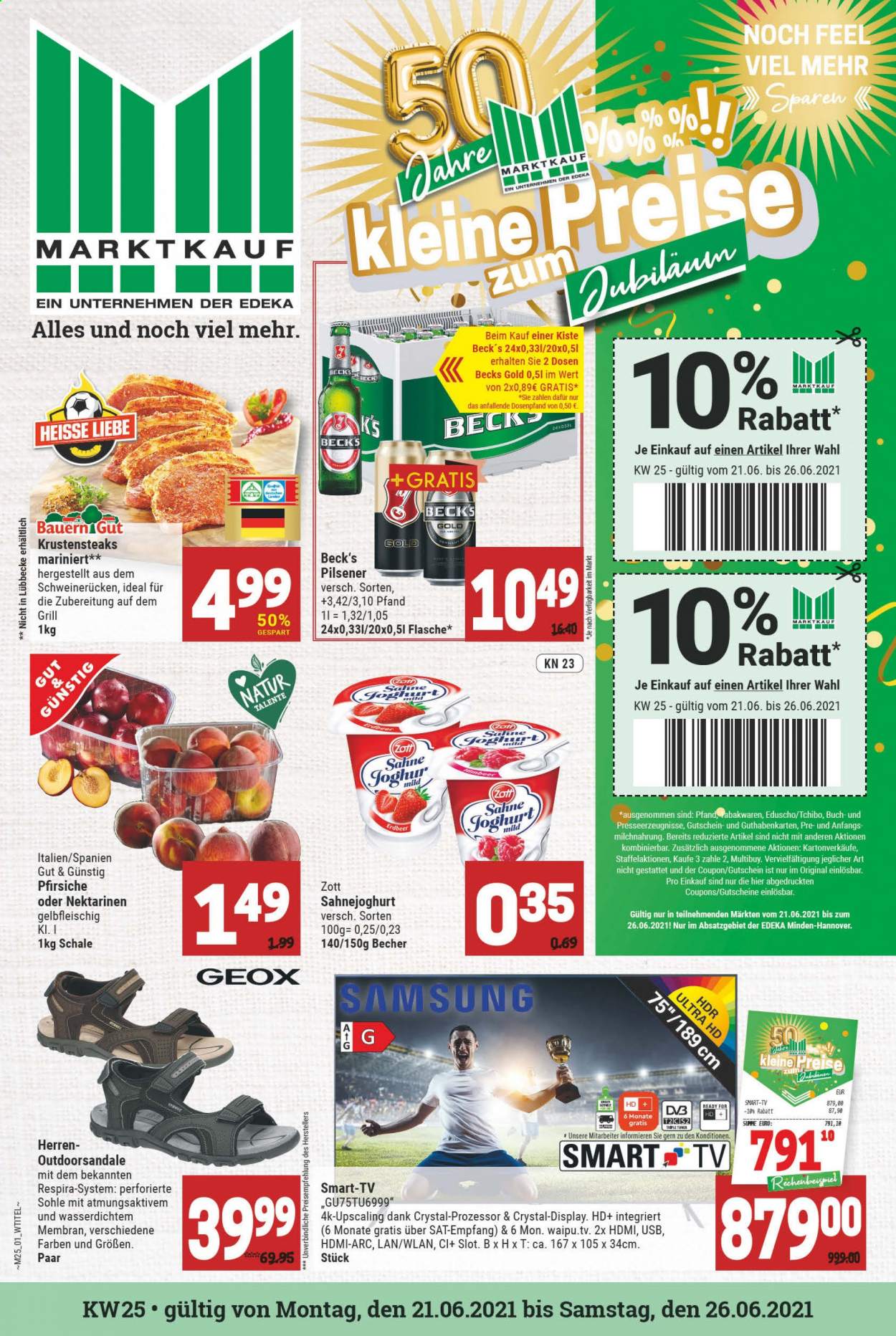 Marktkauf Prospekte  - 21.06.2021 - 26.06.2021. Seite 1
