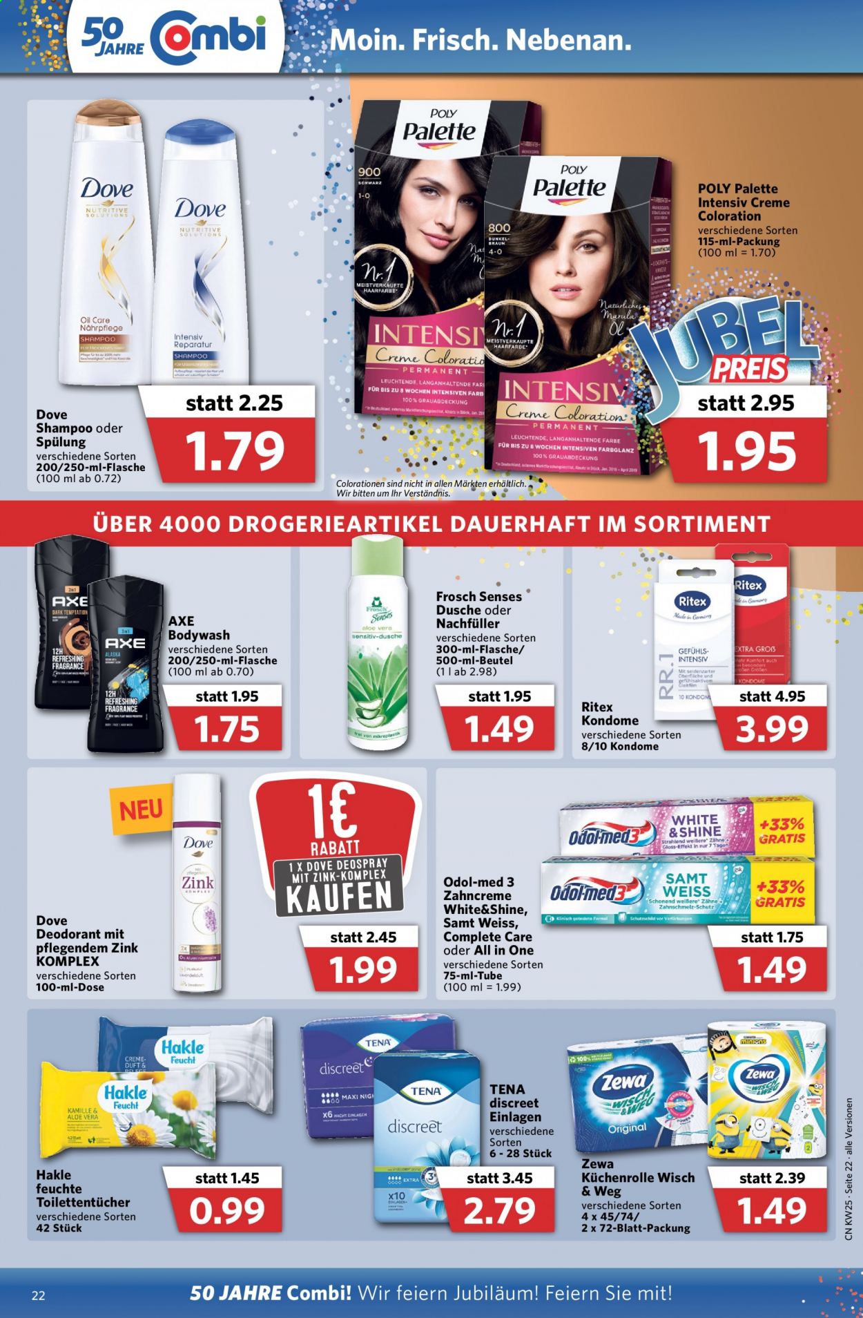 Combi Prospekte  - 21.06.2021 - 26.06.2021. Seite 22