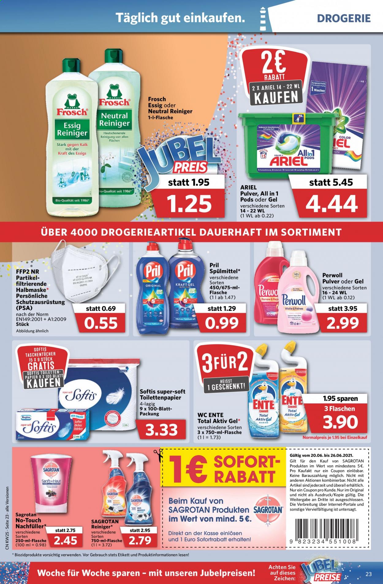 Combi Prospekte  - 21.06.2021 - 26.06.2021. Seite 23
