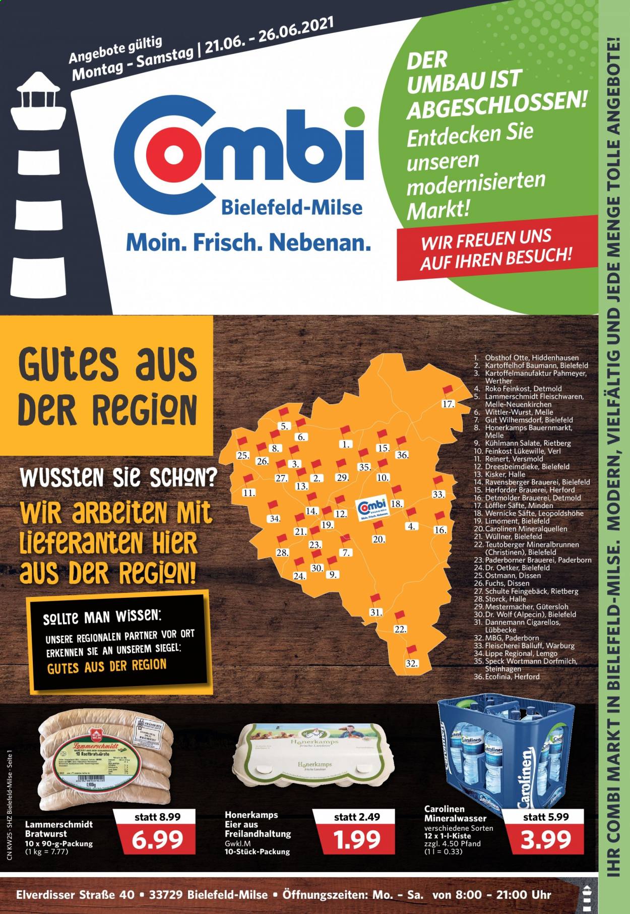 Combi Prospekte  - 21.06.2021 - 26.06.2021. Seite 25