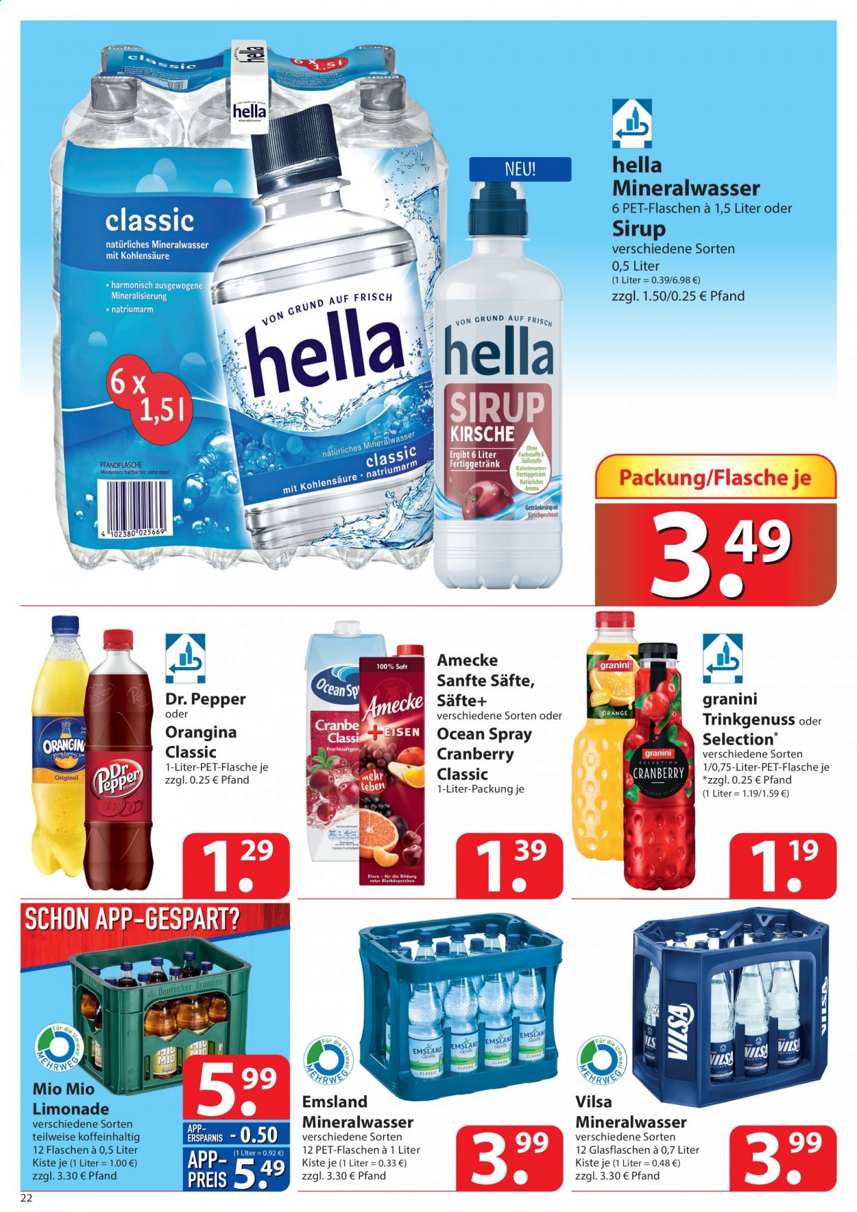 famila Prospekte  - 21.06.2021 - 26.06.2021. Seite 22